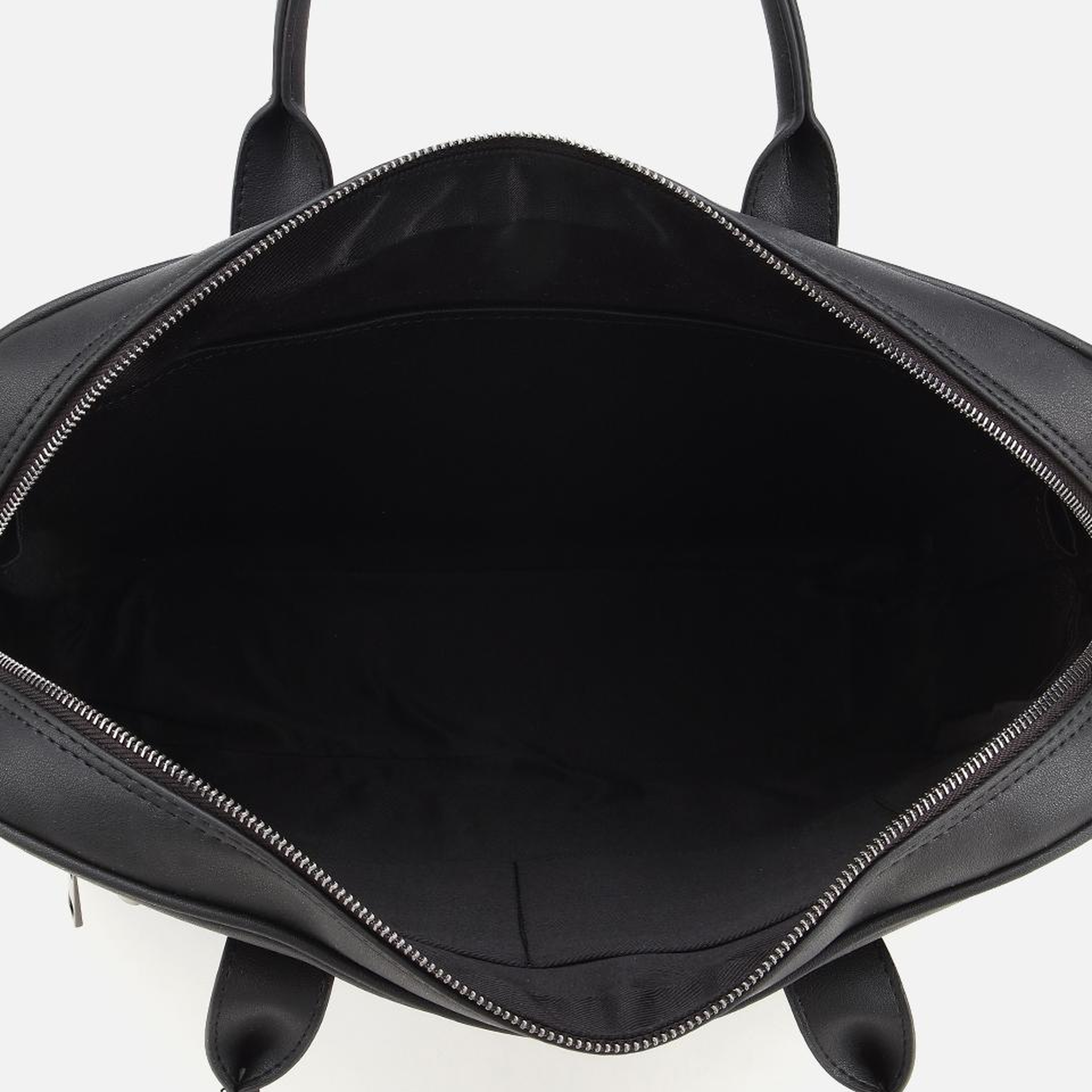 Erkek Siyah Fermuar Detaylı Laptop&Evrak Çantası