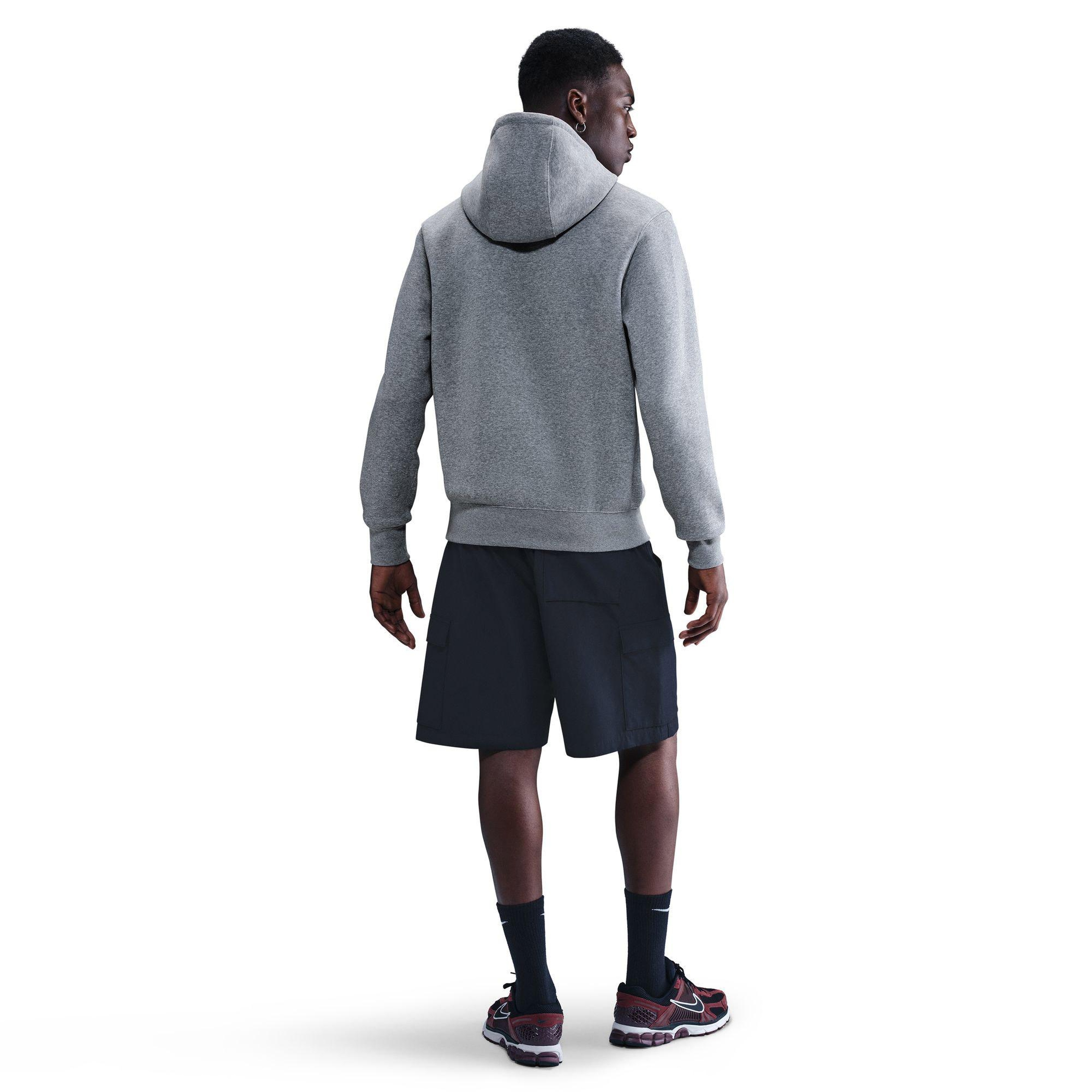 Nike Sportswear Club Pullover Gfx Erkek Gri Hoodie