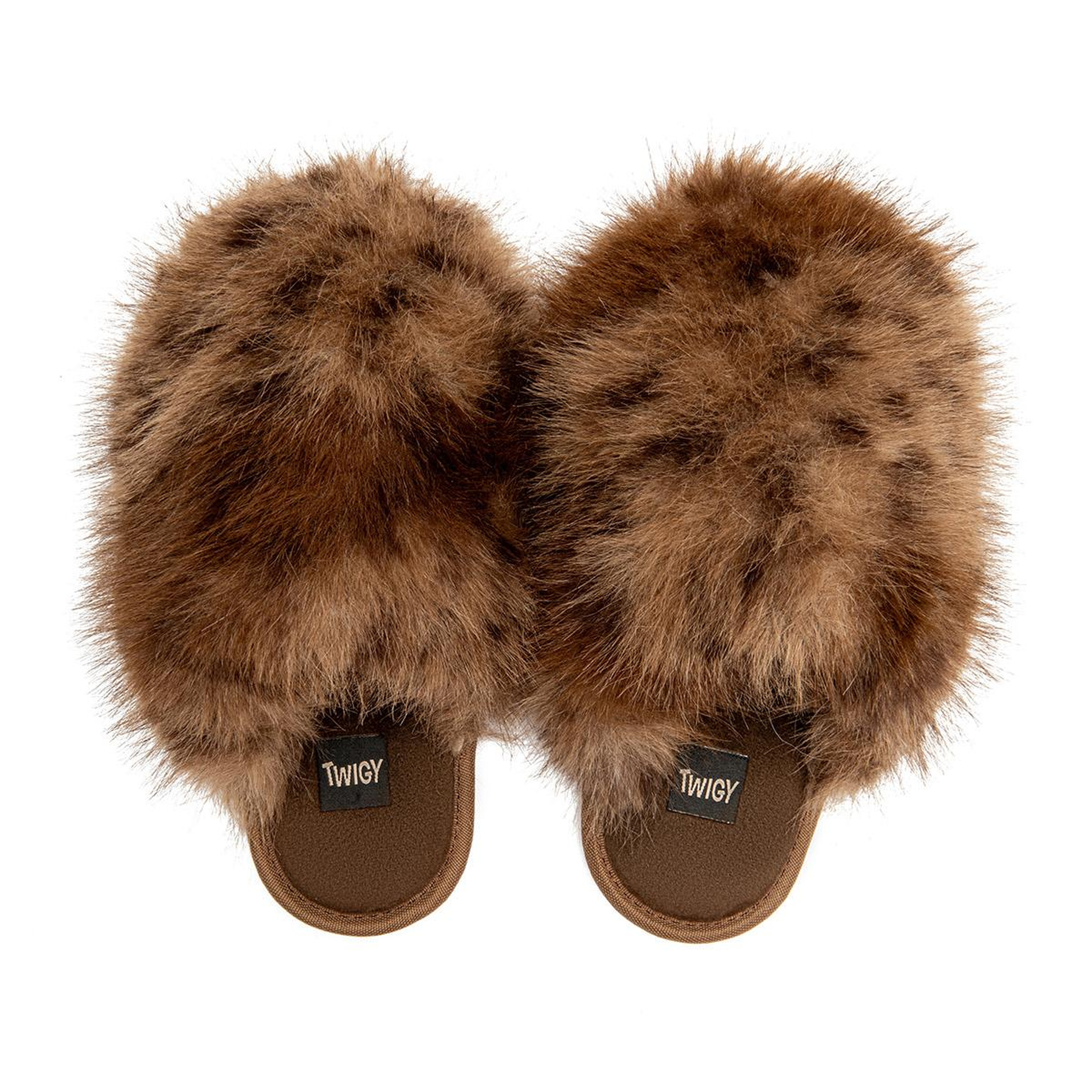 Leopard Peluş Kadın Ev Terliği Leopar 37/41