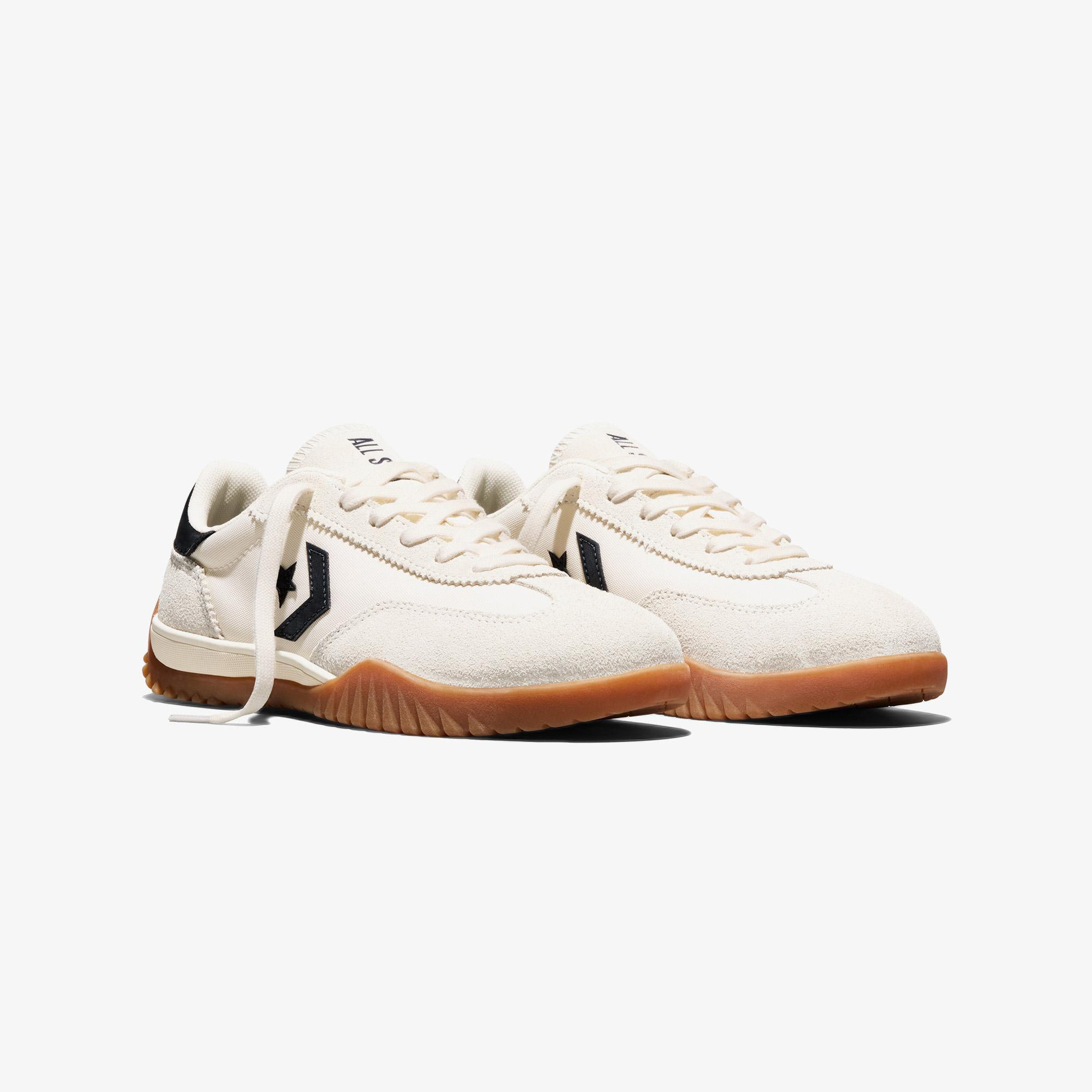 Converse Run Star Trainer Unisex Krem Süet Sneaker