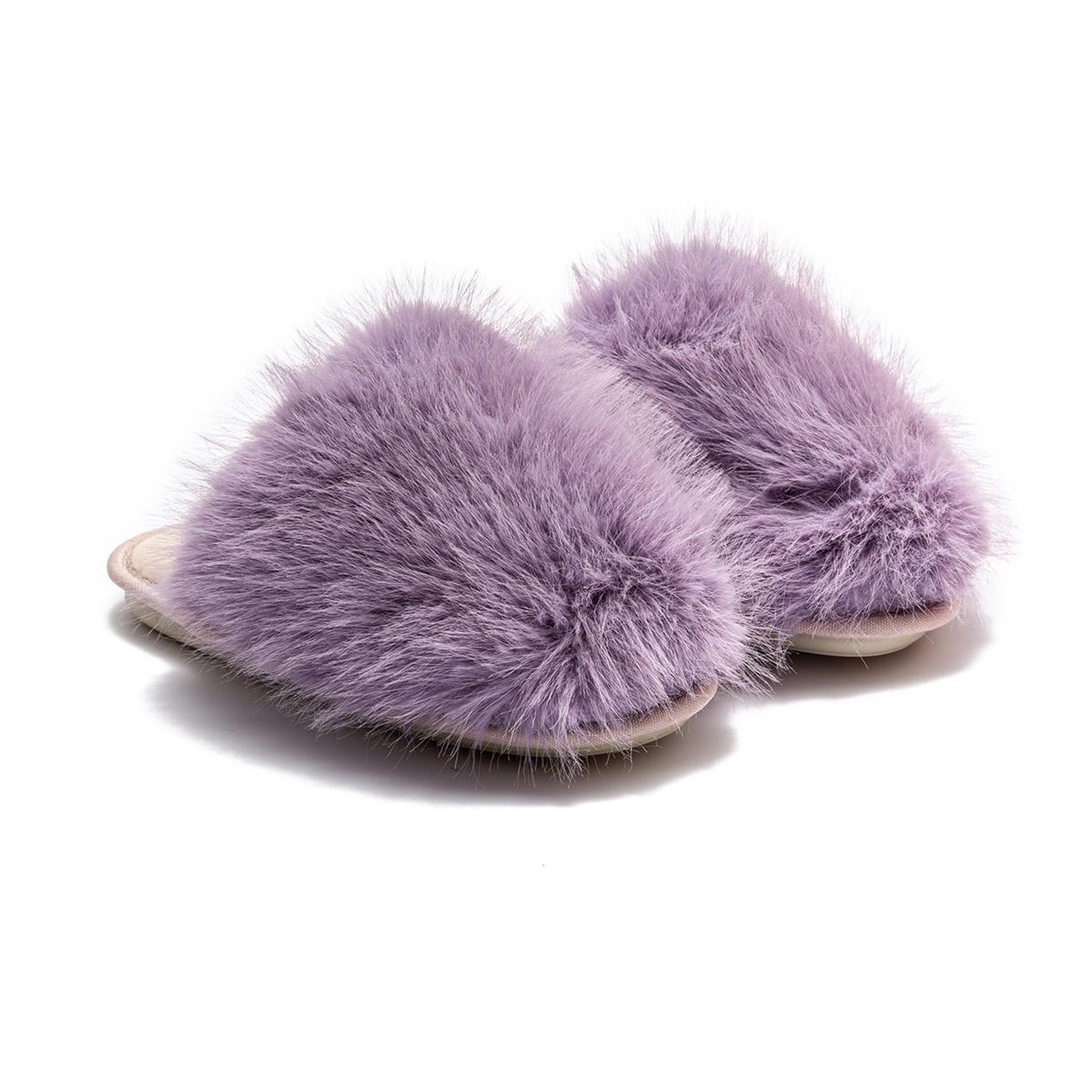 Ella Peluş Kadın Ev Terliği Lila 37/41