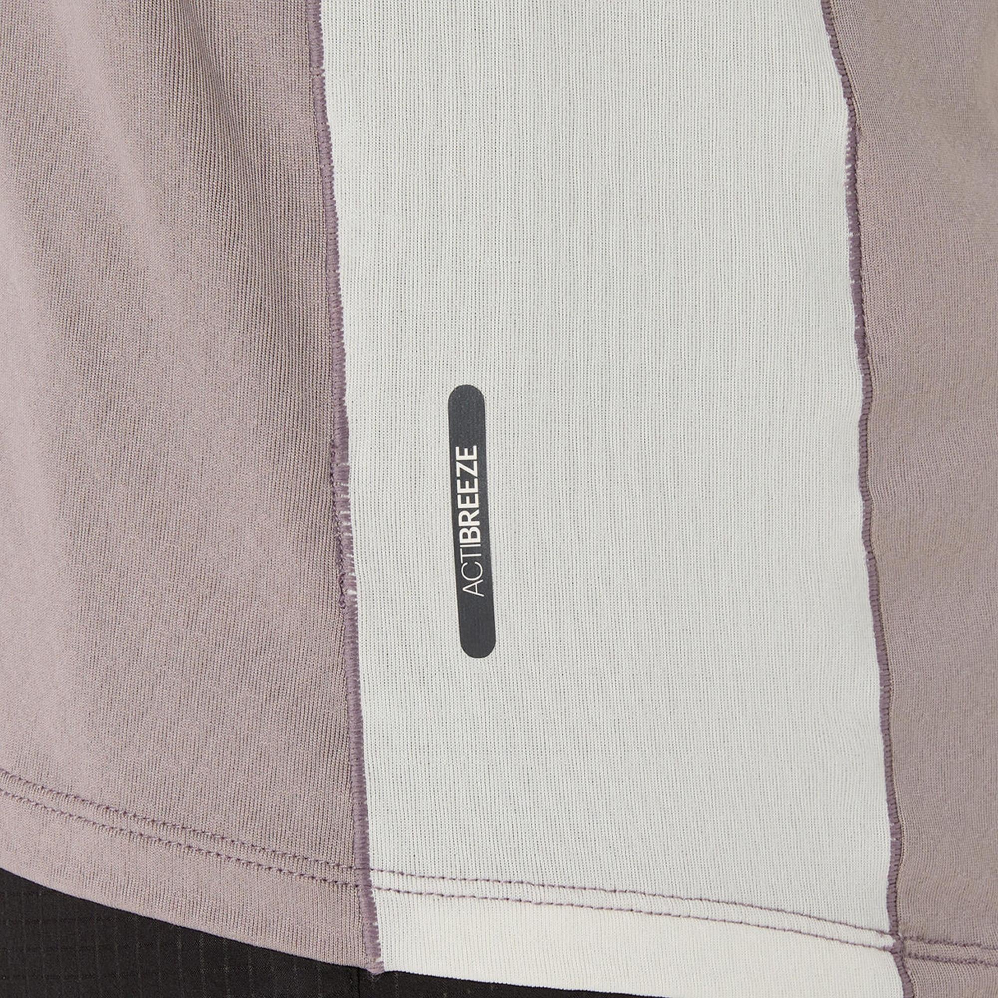 Asics Fujitrail Elite Ss Top Kadın Gri T-Shirt