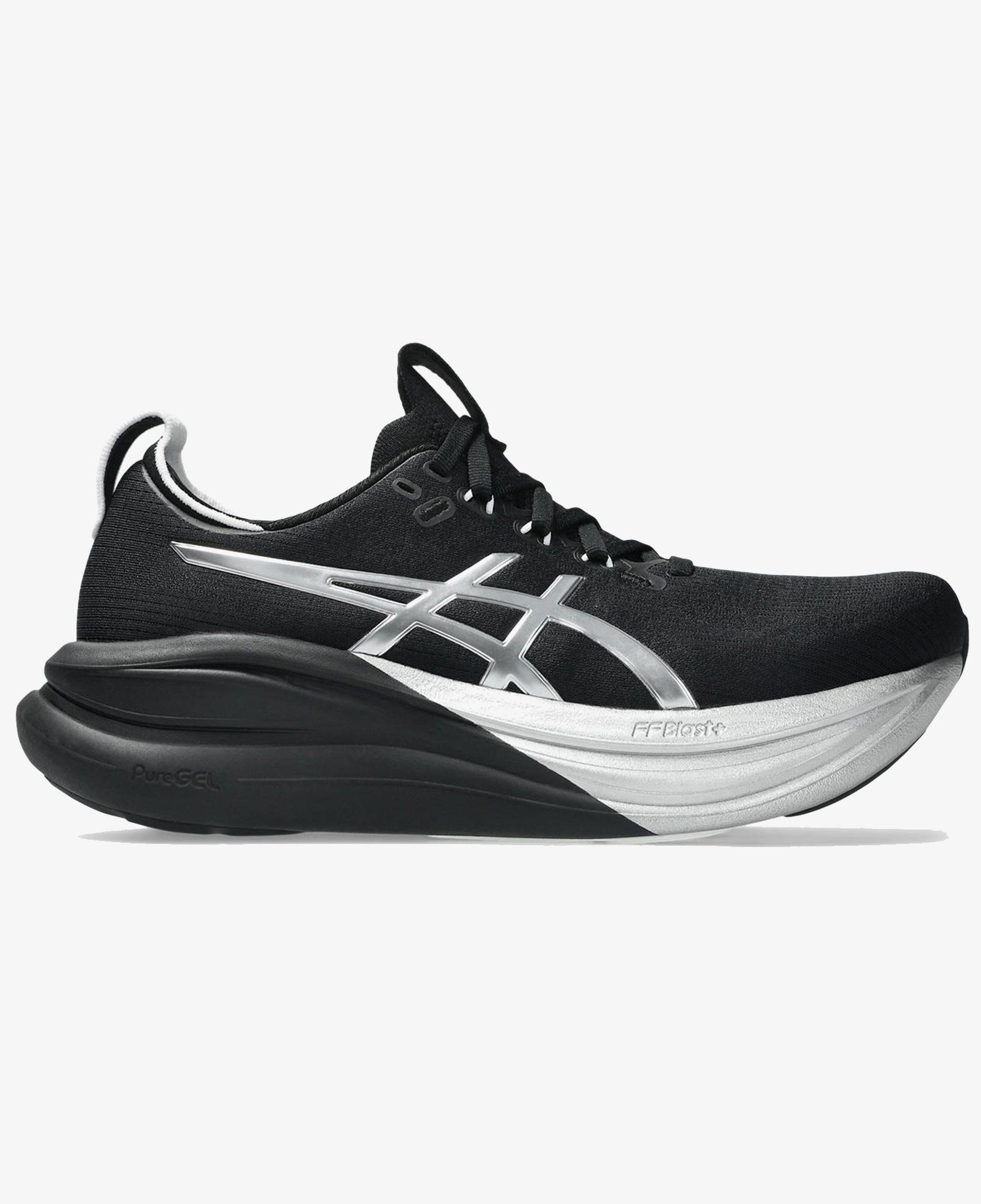 Asics Gel-Nimbus 28 Platinum Kadın Siyah Koşu Ayakkabısı