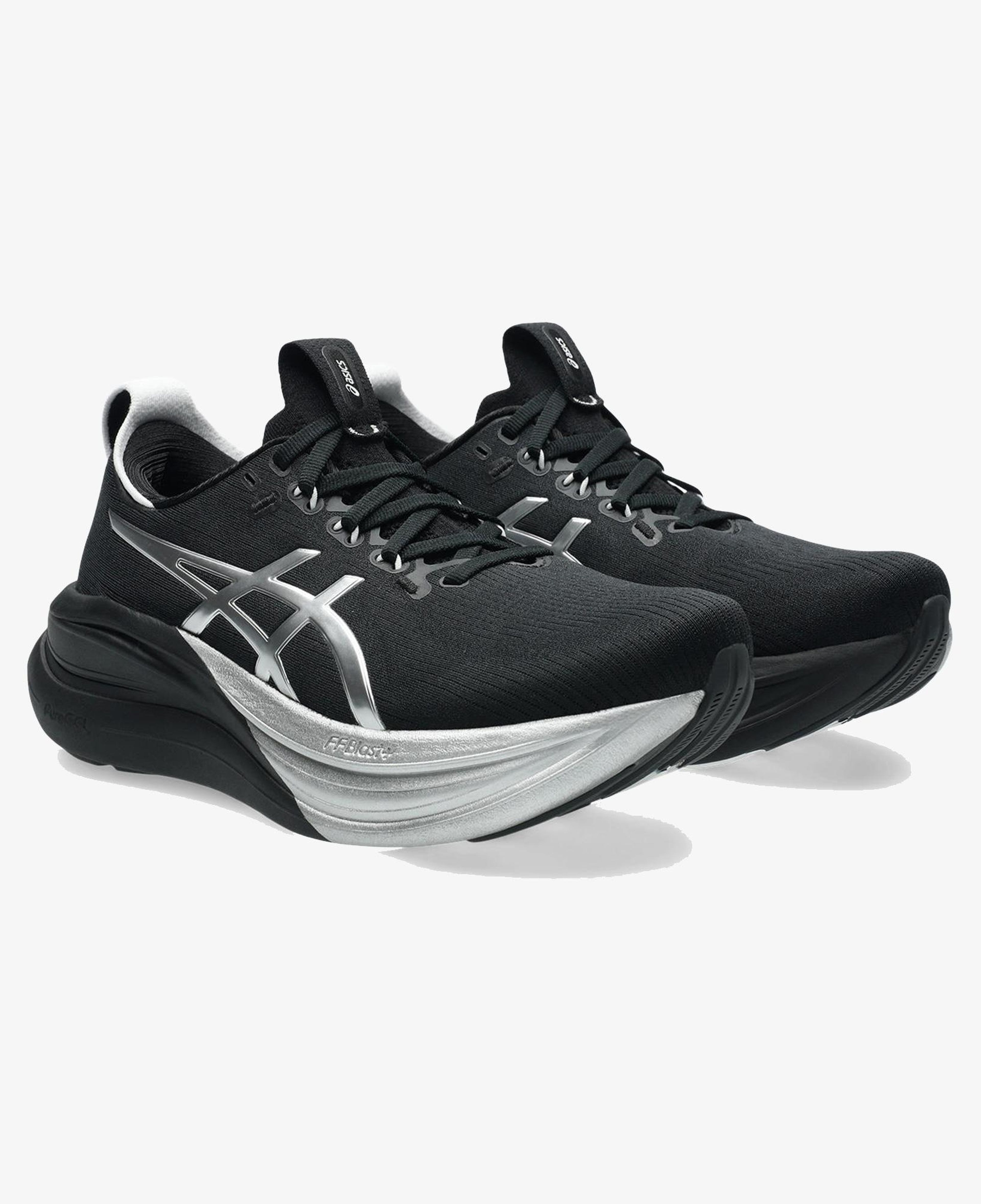 Asics Gel-Nimbus 28 Platinum Kadın Siyah Koşu Ayakkabısı