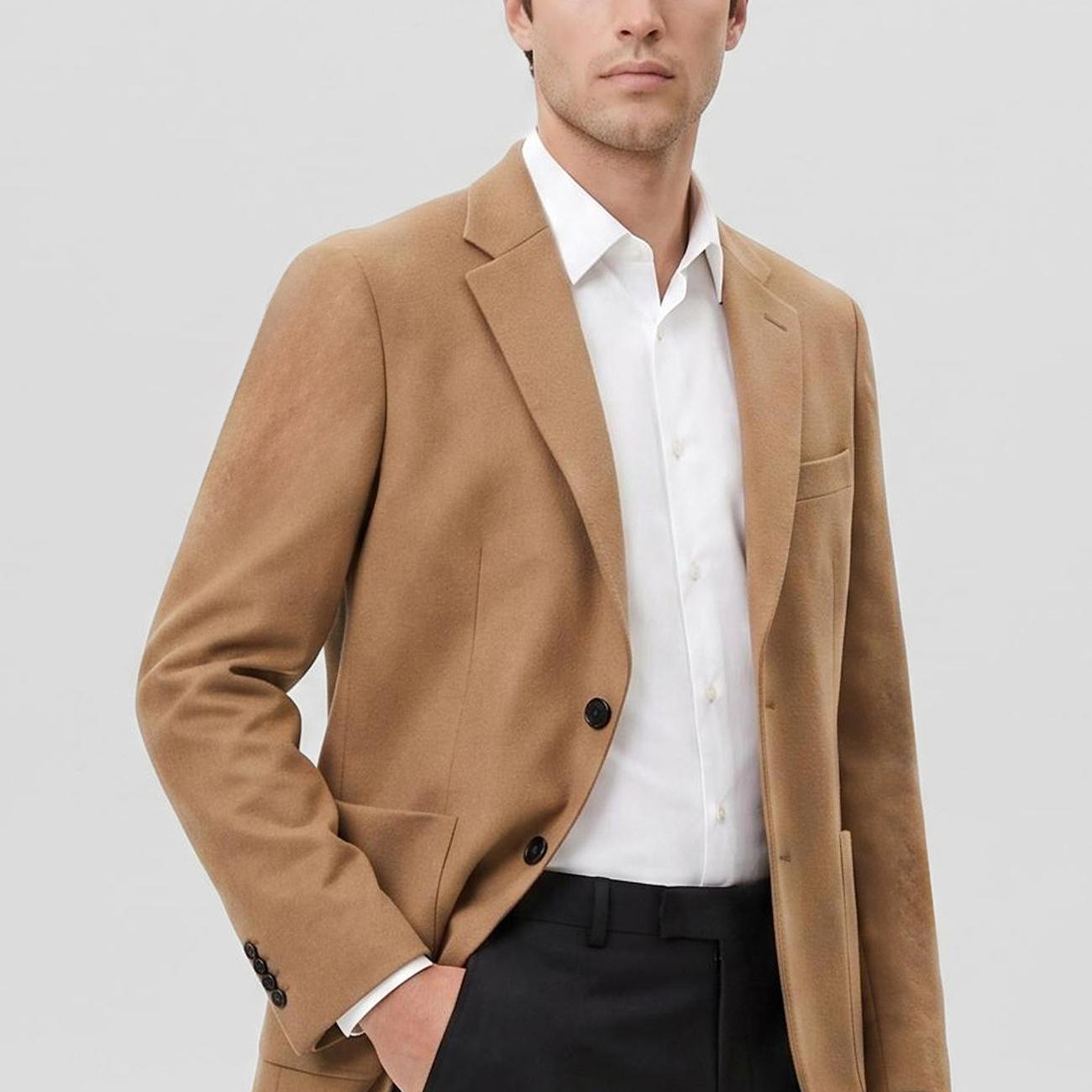 Network Erkek Limited Camel Kaşmir Ceket
