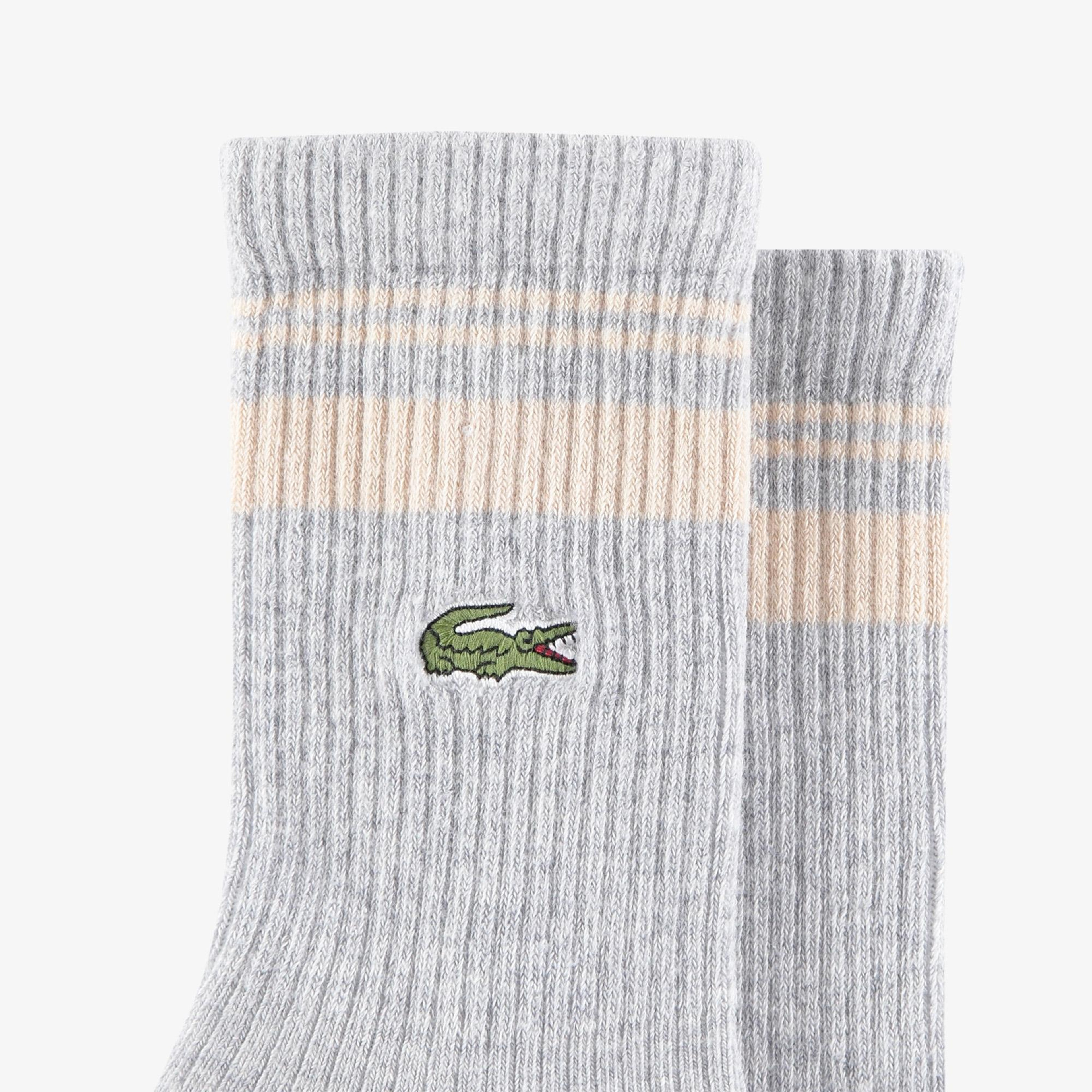 Unisex Gri Çorap