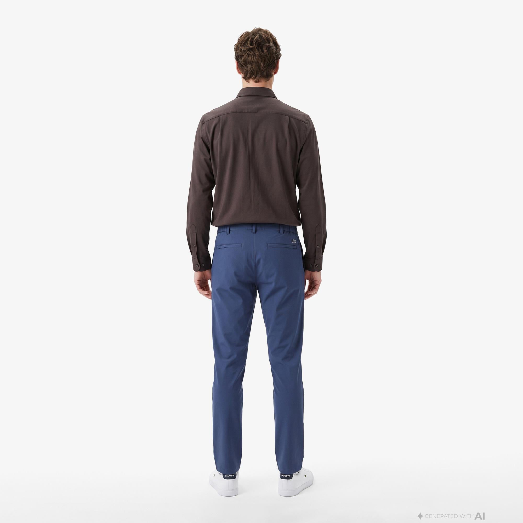 Erkek Tapered Fit Gri Jean Pantolon