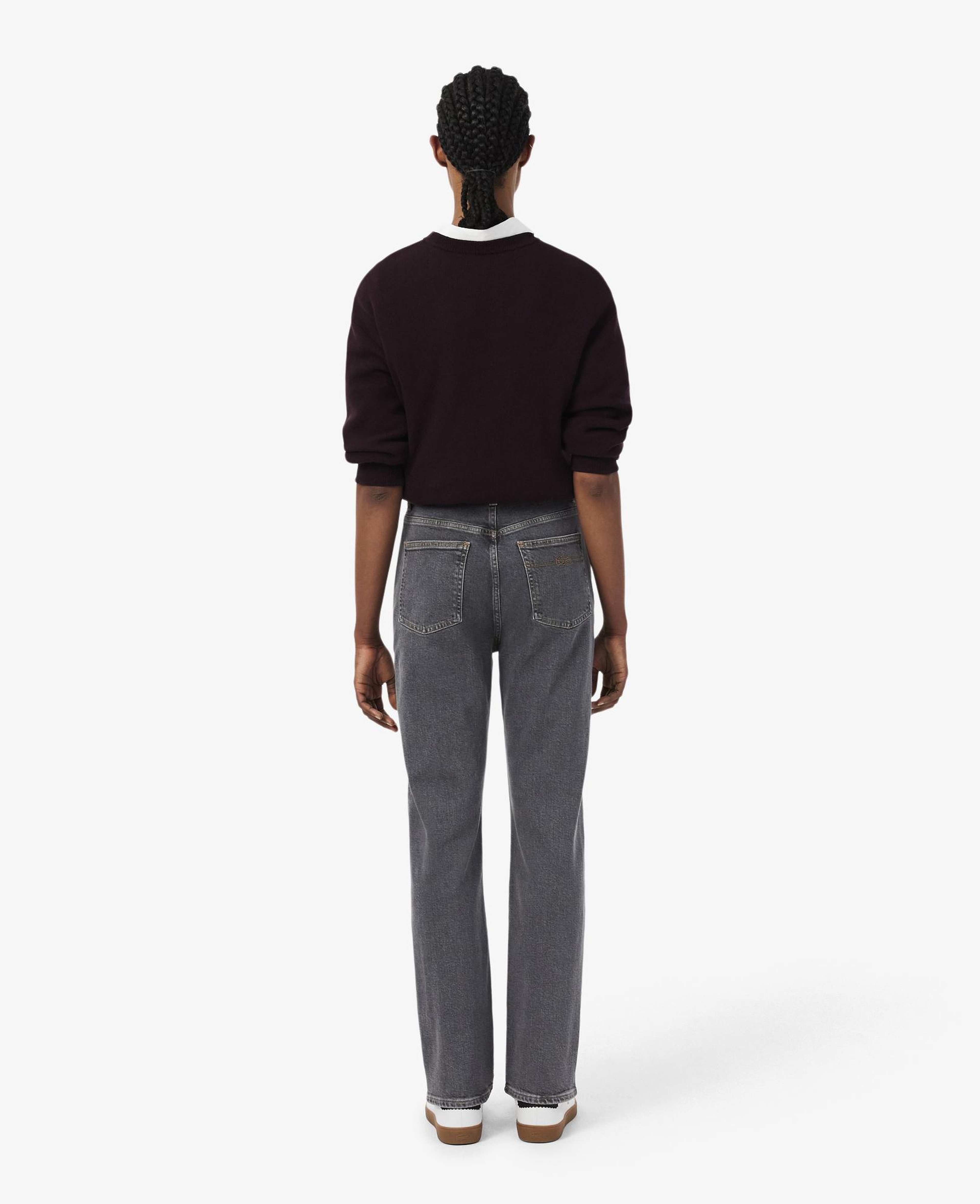 Kadın Straight Fit Lacivert Jean Pantolon