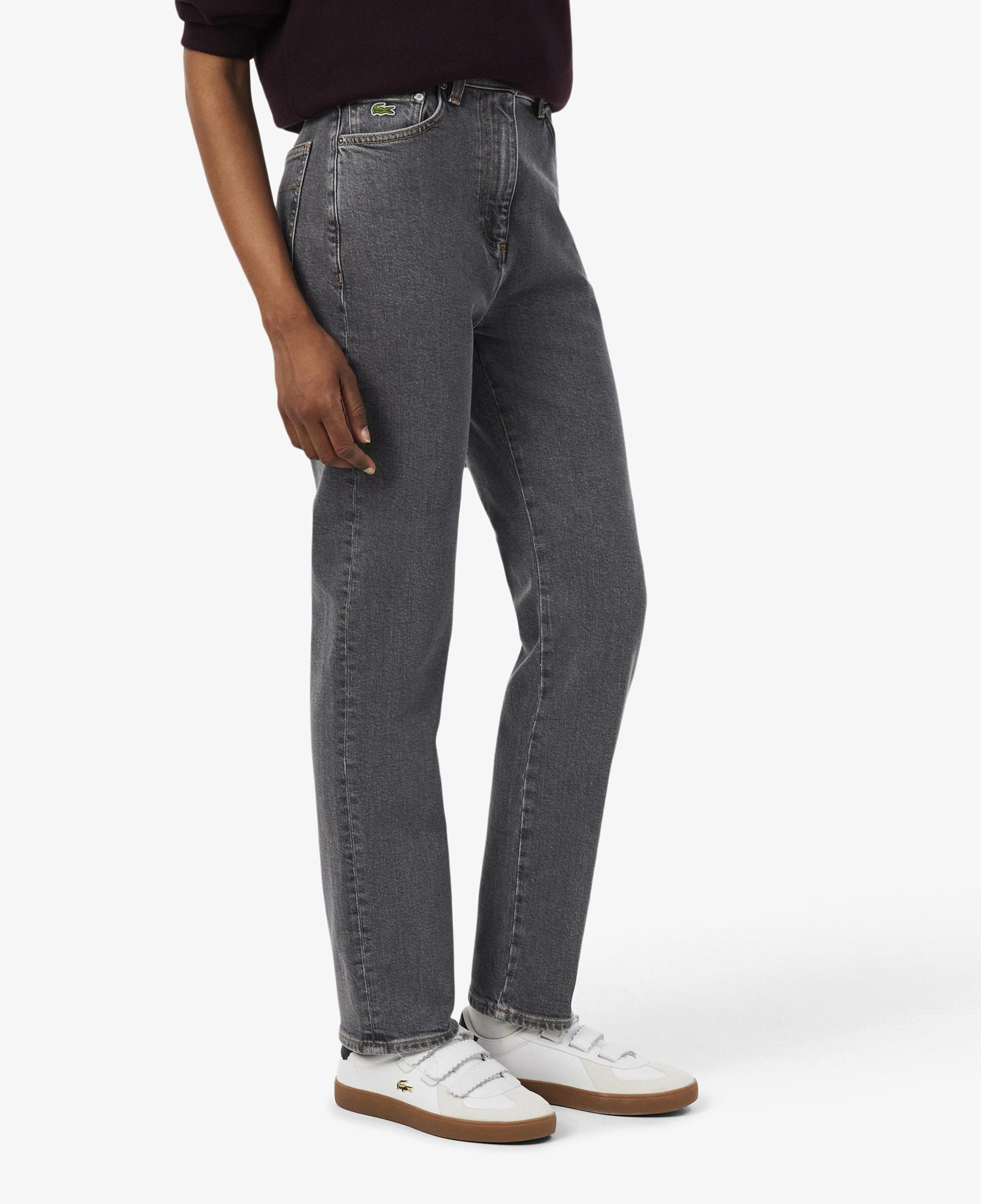 Kadın Straight Fit Lacivert Jean Pantolon