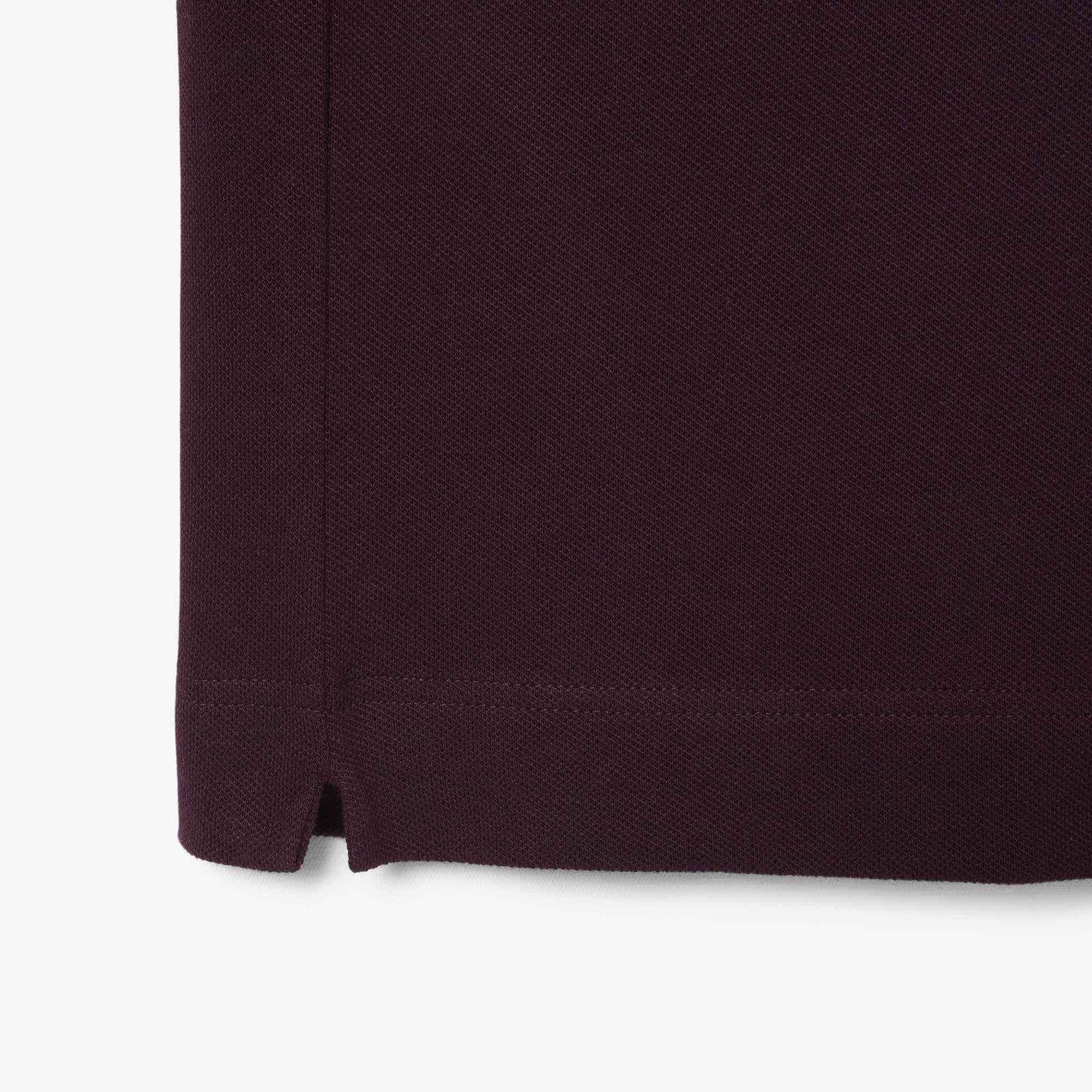 Erkek Regular Fit Organik Pamuk Bordo Paris Polo