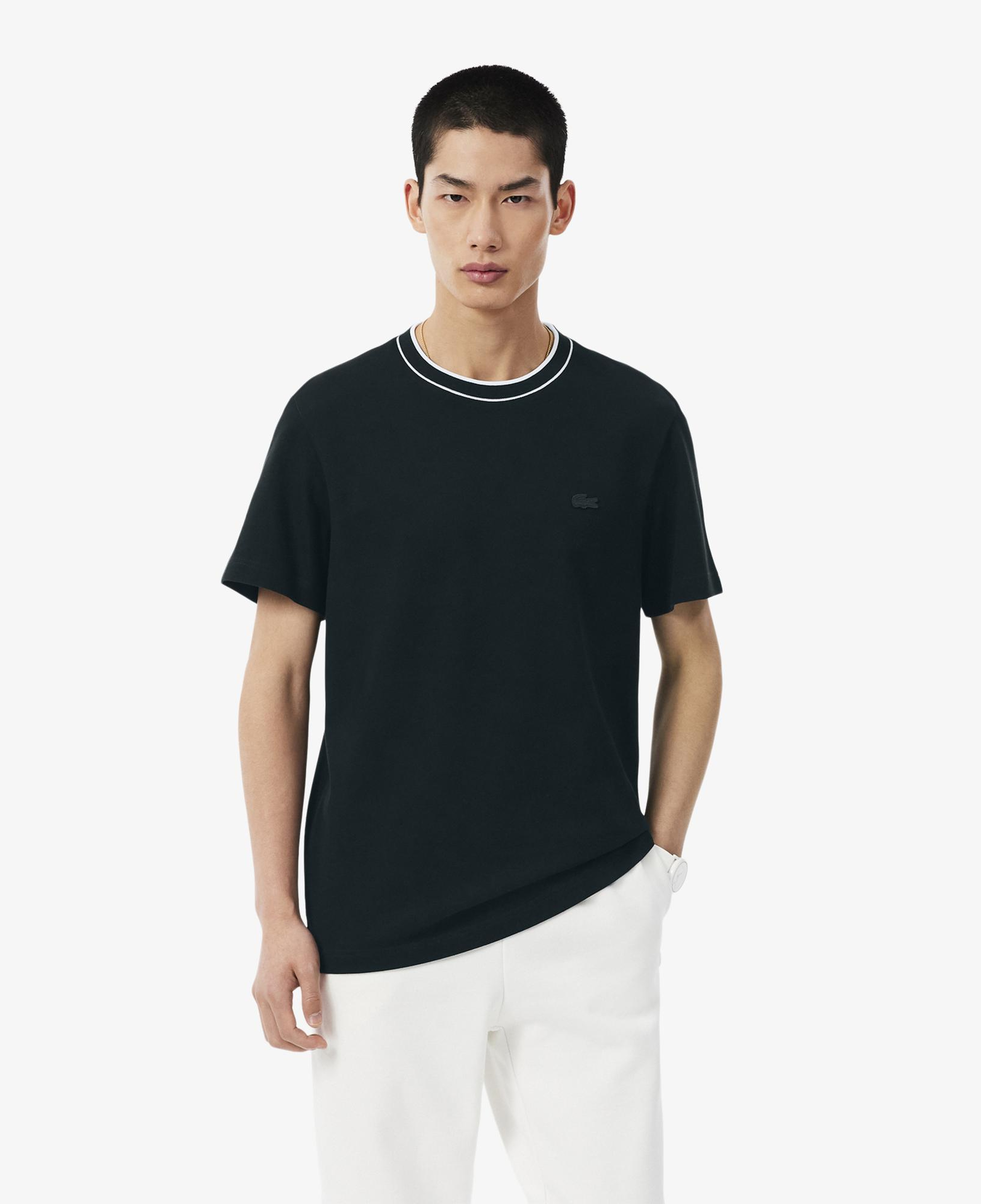 Erkek Regular Fit Bisiklet Yaka Lacivert T-Shirt