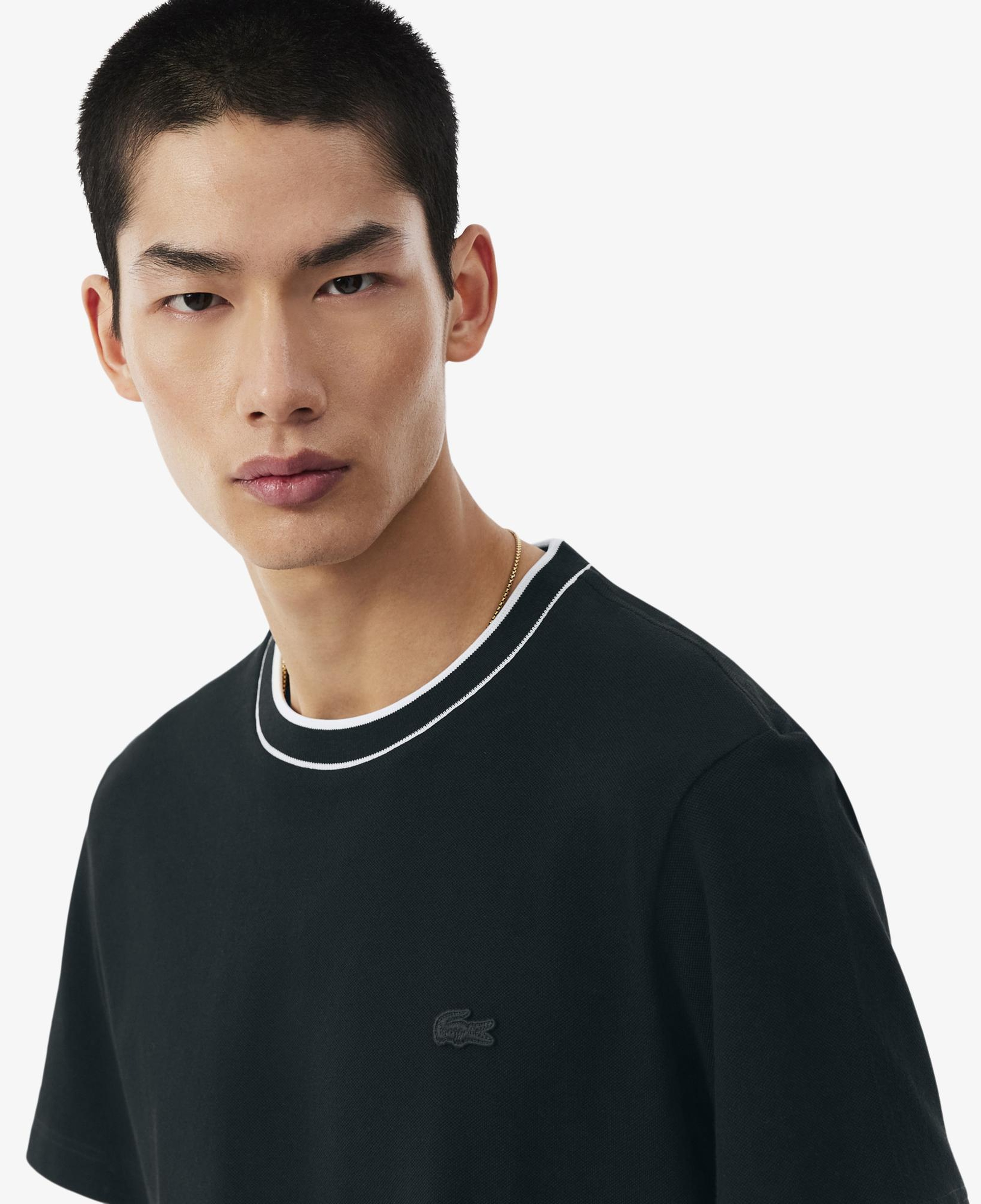 Erkek Regular Fit Bisiklet Yaka Lacivert T-Shirt