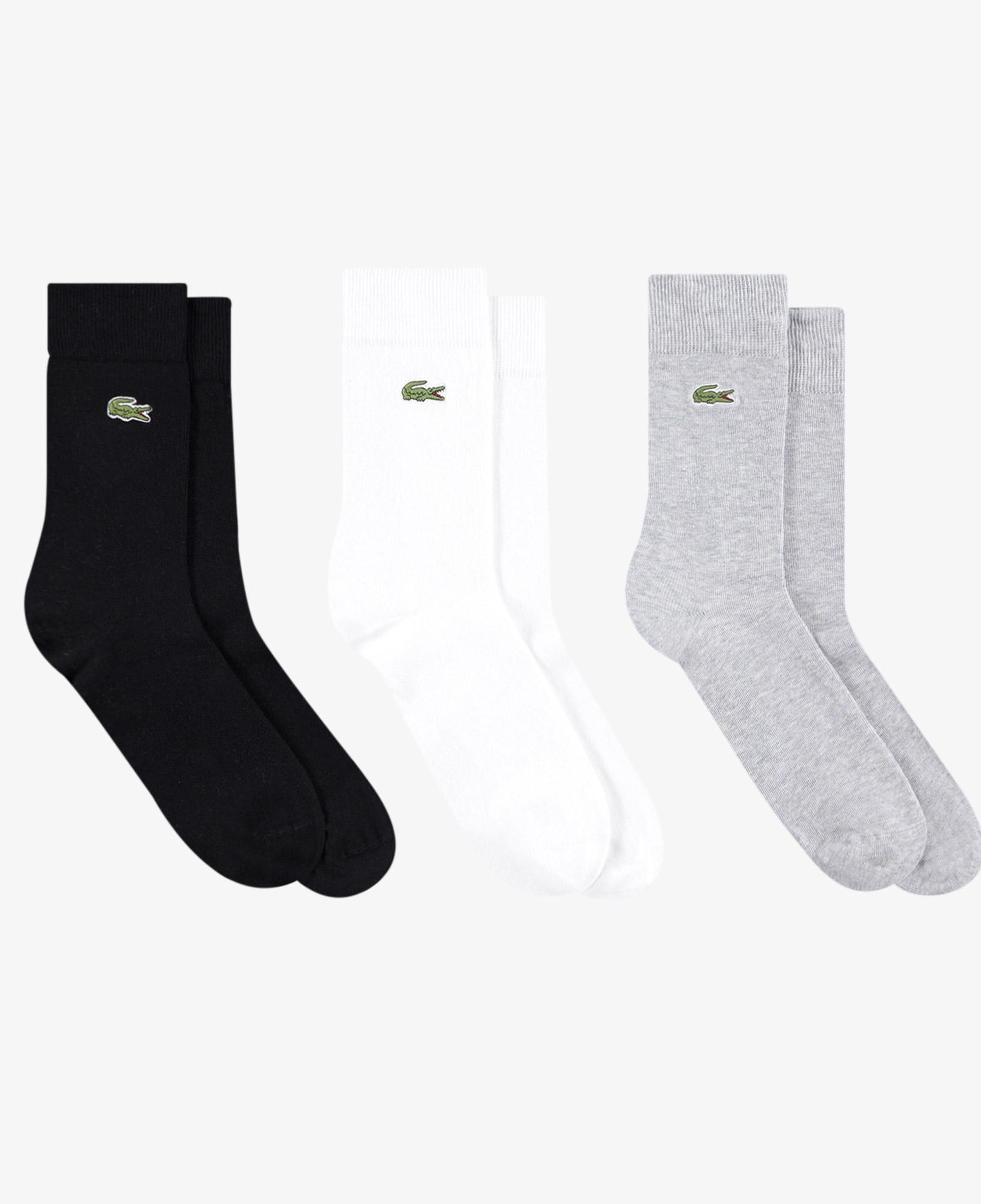 Unisex 3'lü Renkli Çorap
