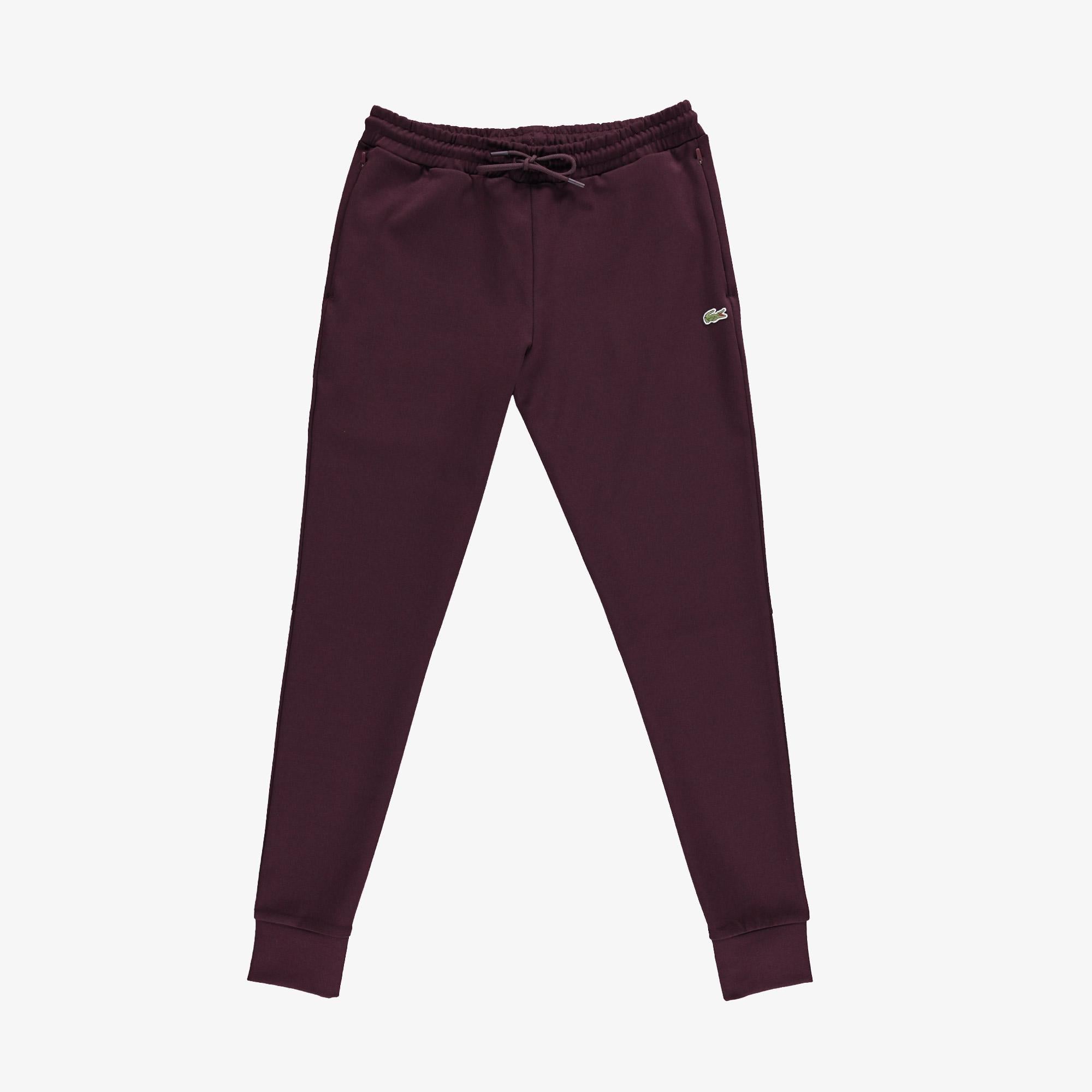 Erkek Slim Fit Bordo Eşofman Altı