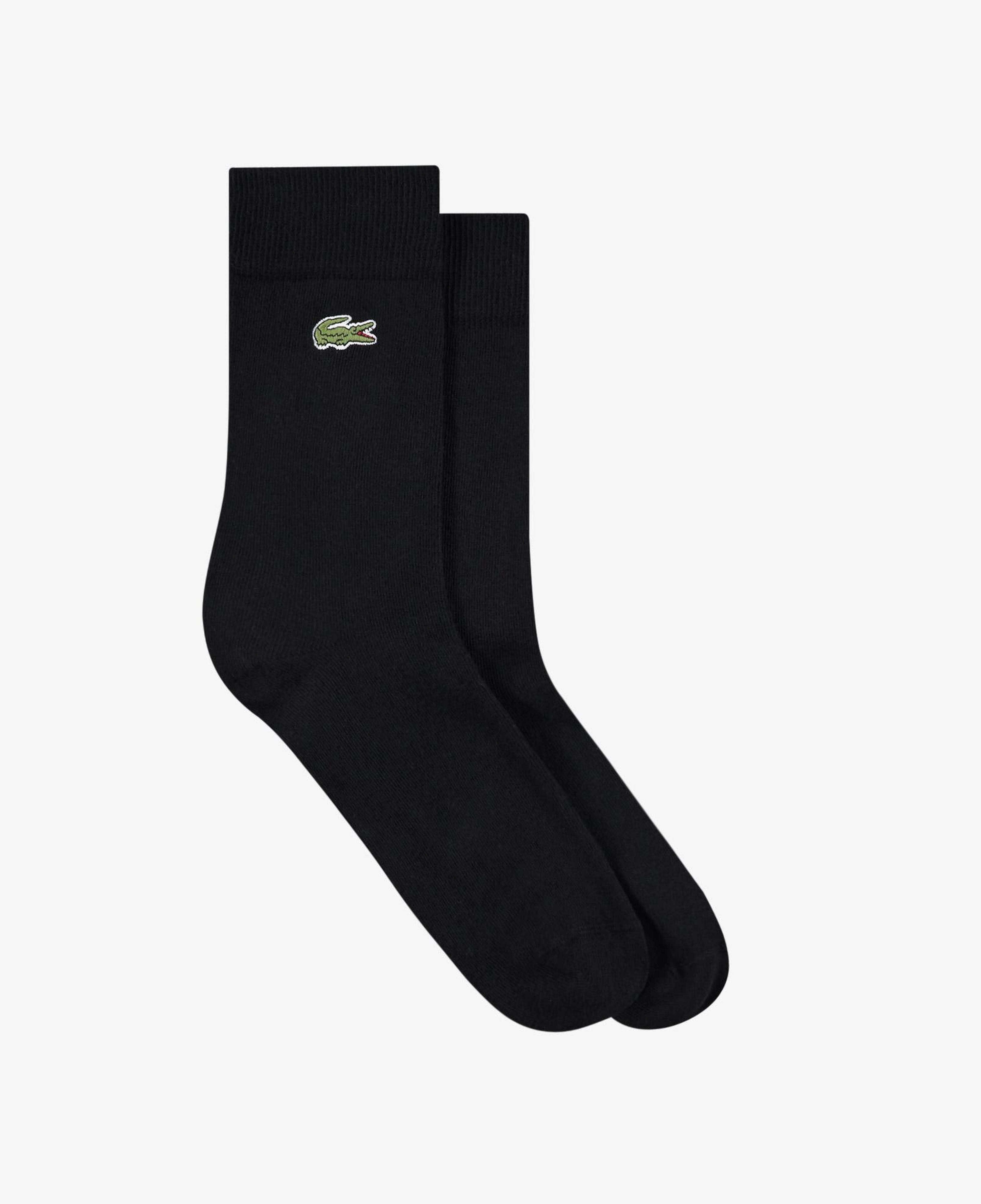 Unisex 3'lü Siyah Çorap