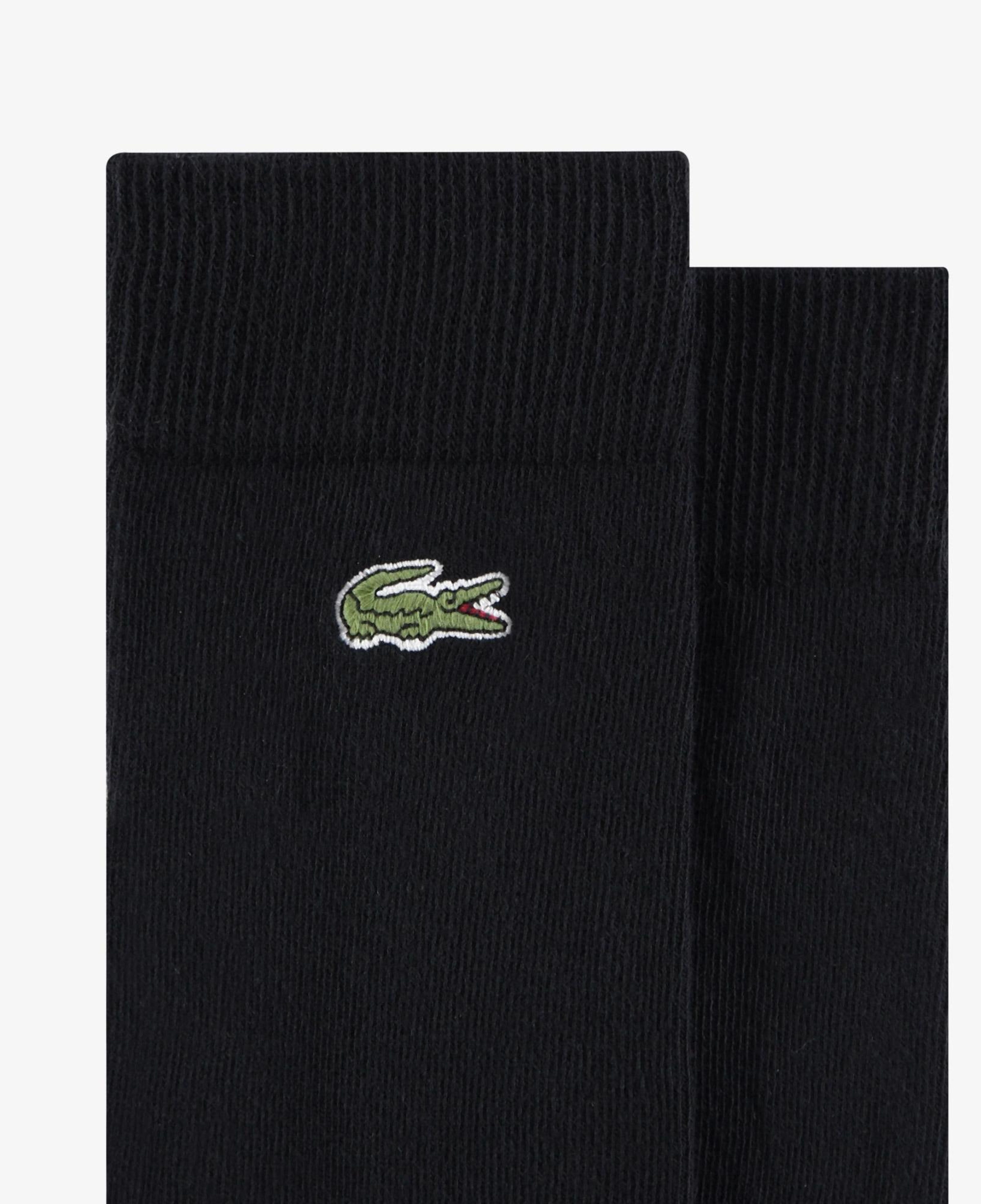 Unisex 3'lü Siyah Çorap