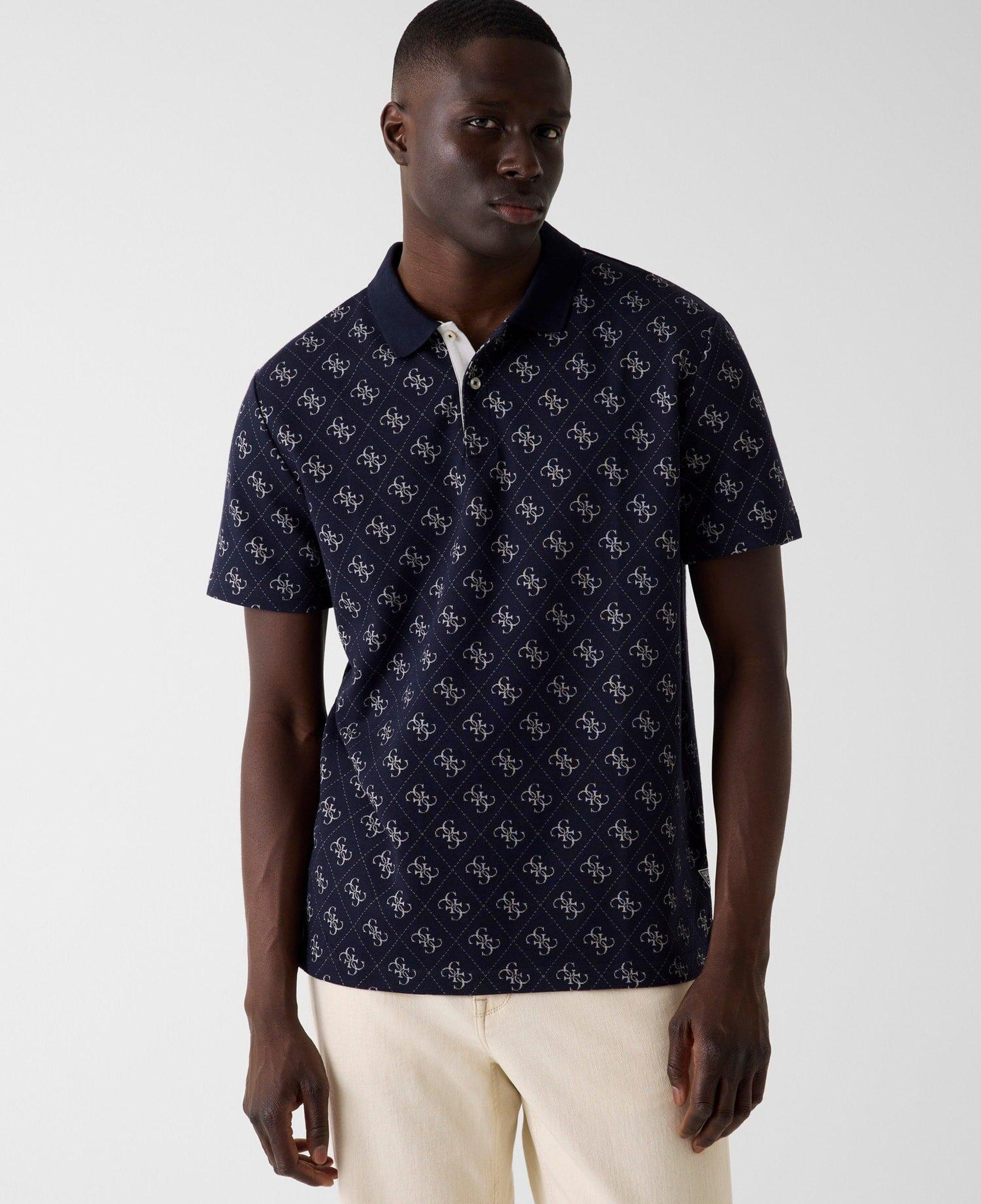 Jacquard Erkek Regular Fit Polo T-Shirt