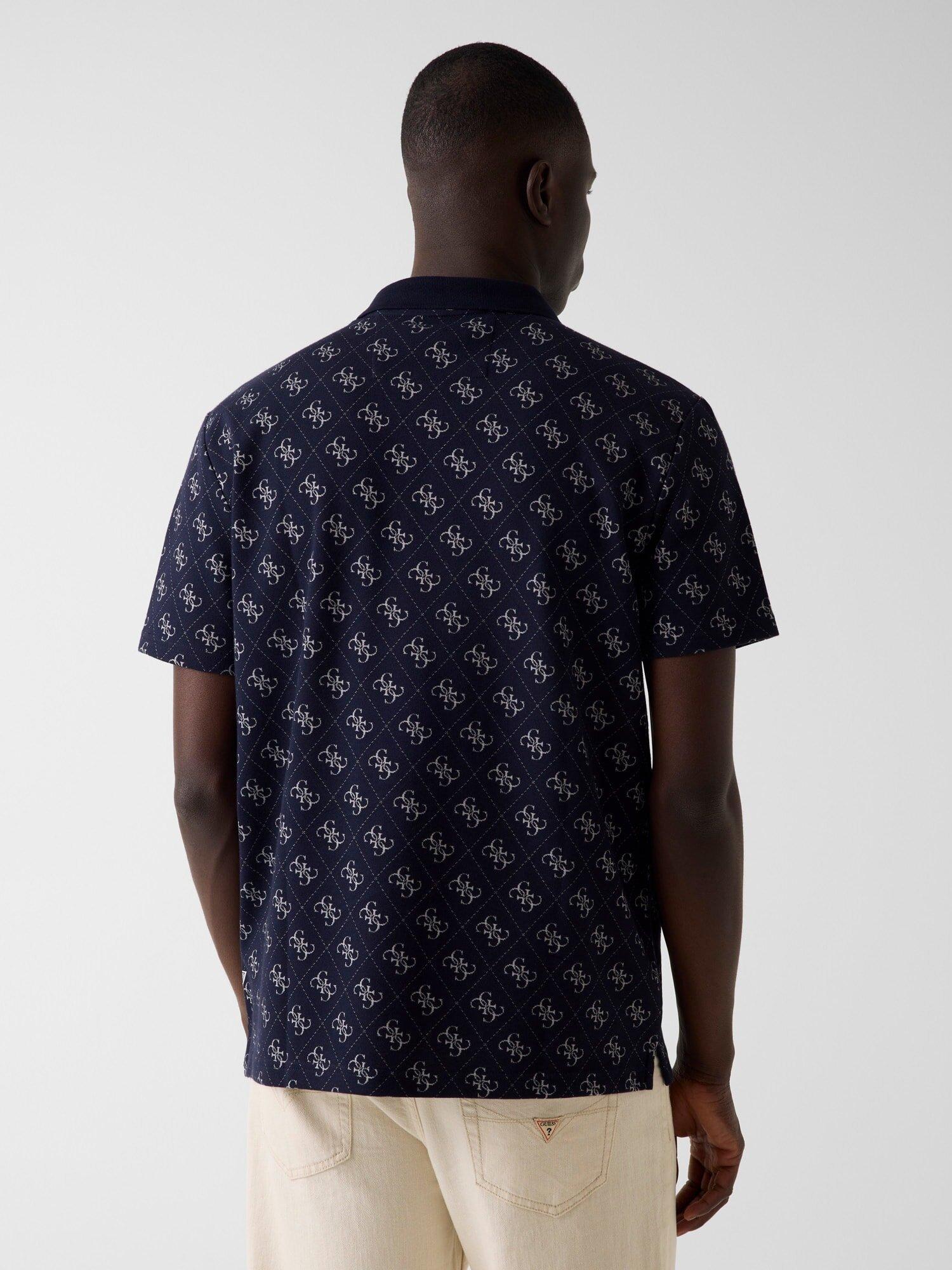 Jacquard Erkek Regular Fit Polo T-Shirt