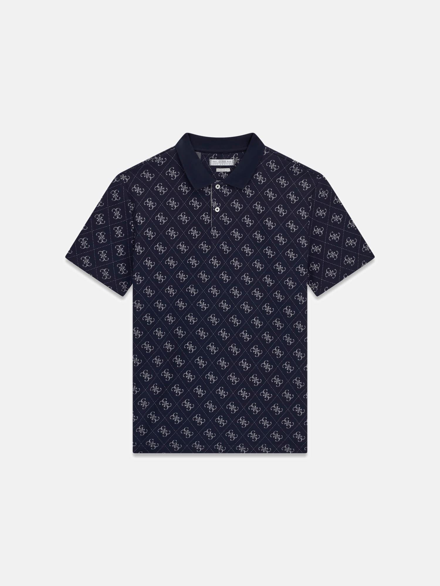 Jacquard Erkek Regular Fit Polo T-Shirt