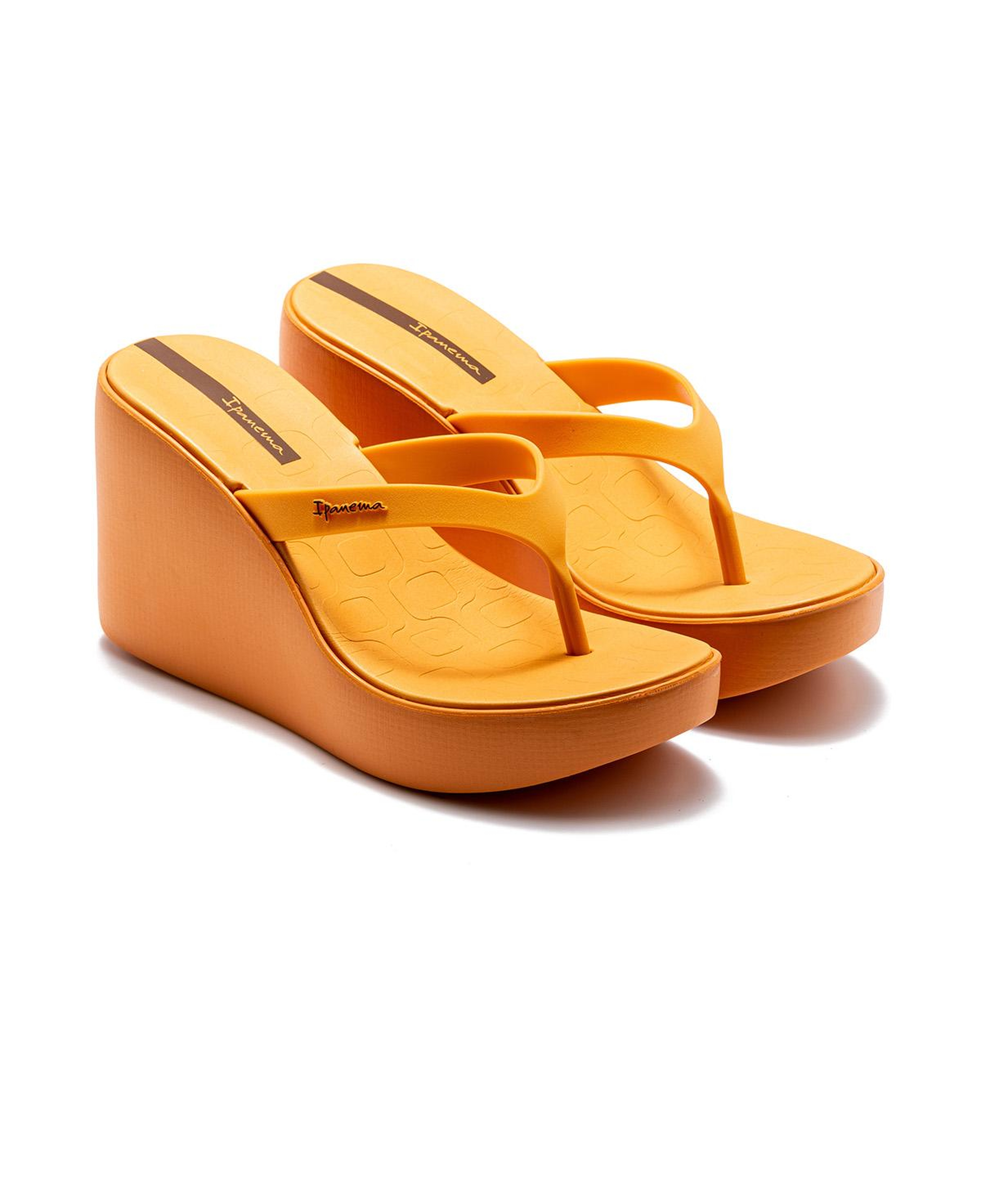 High Fashion Fem Kadın Parmak Arası Terlik Sarı 35/40