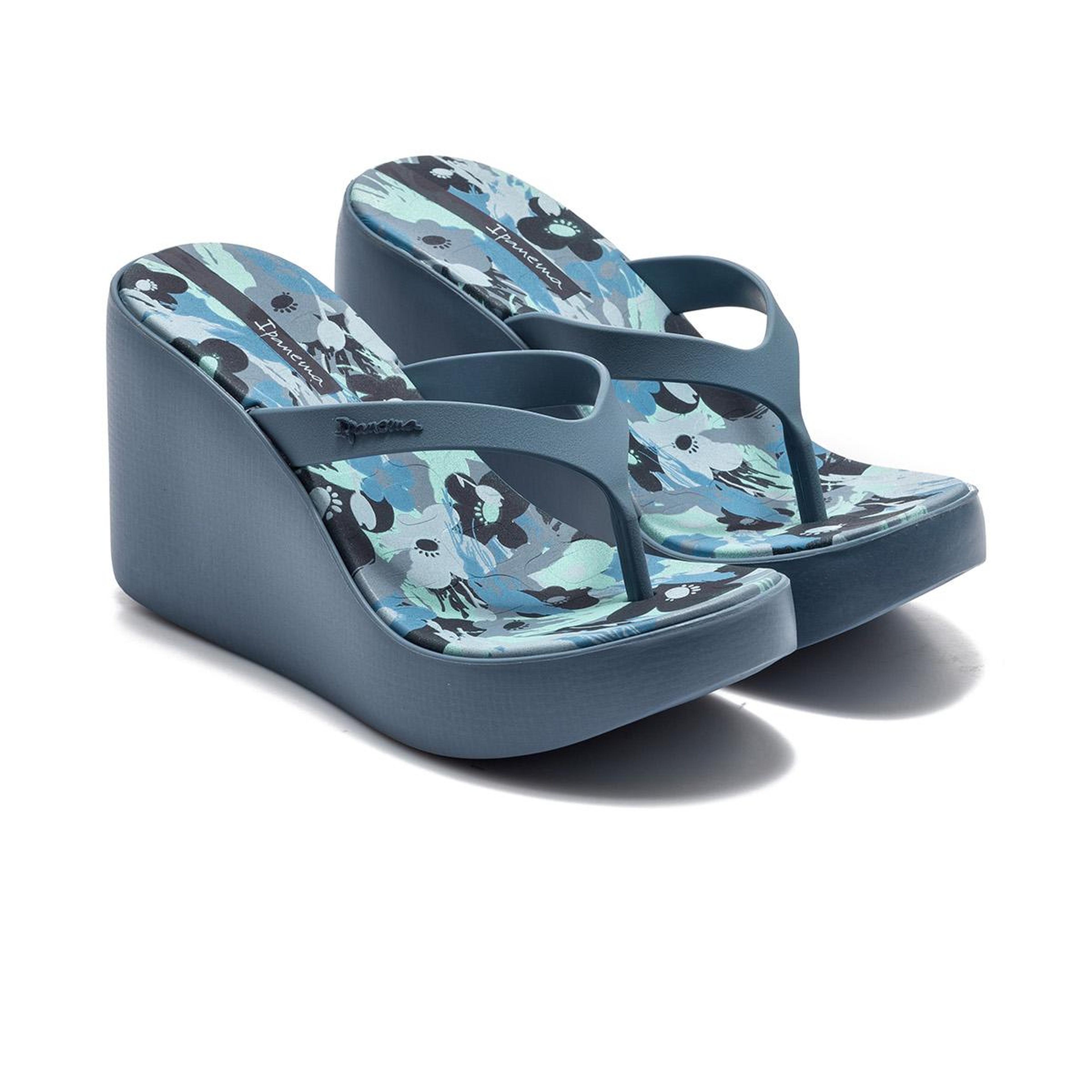 High Fashion Thong Kadın Parmak Arası Terlik Mavi 35/40