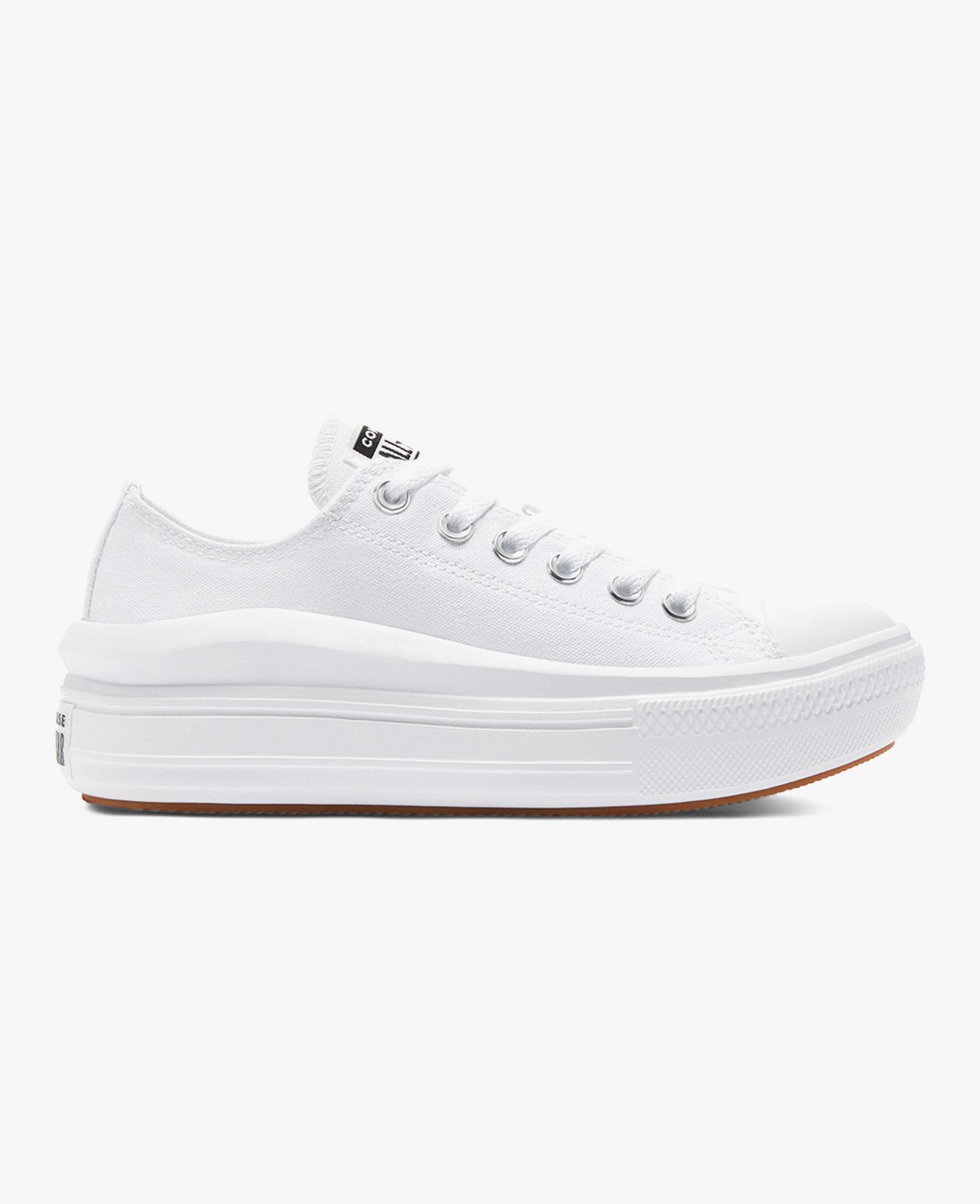 Converse Chuck Taylor All Star Move Low Platform Unisex Beyaz Sneaker