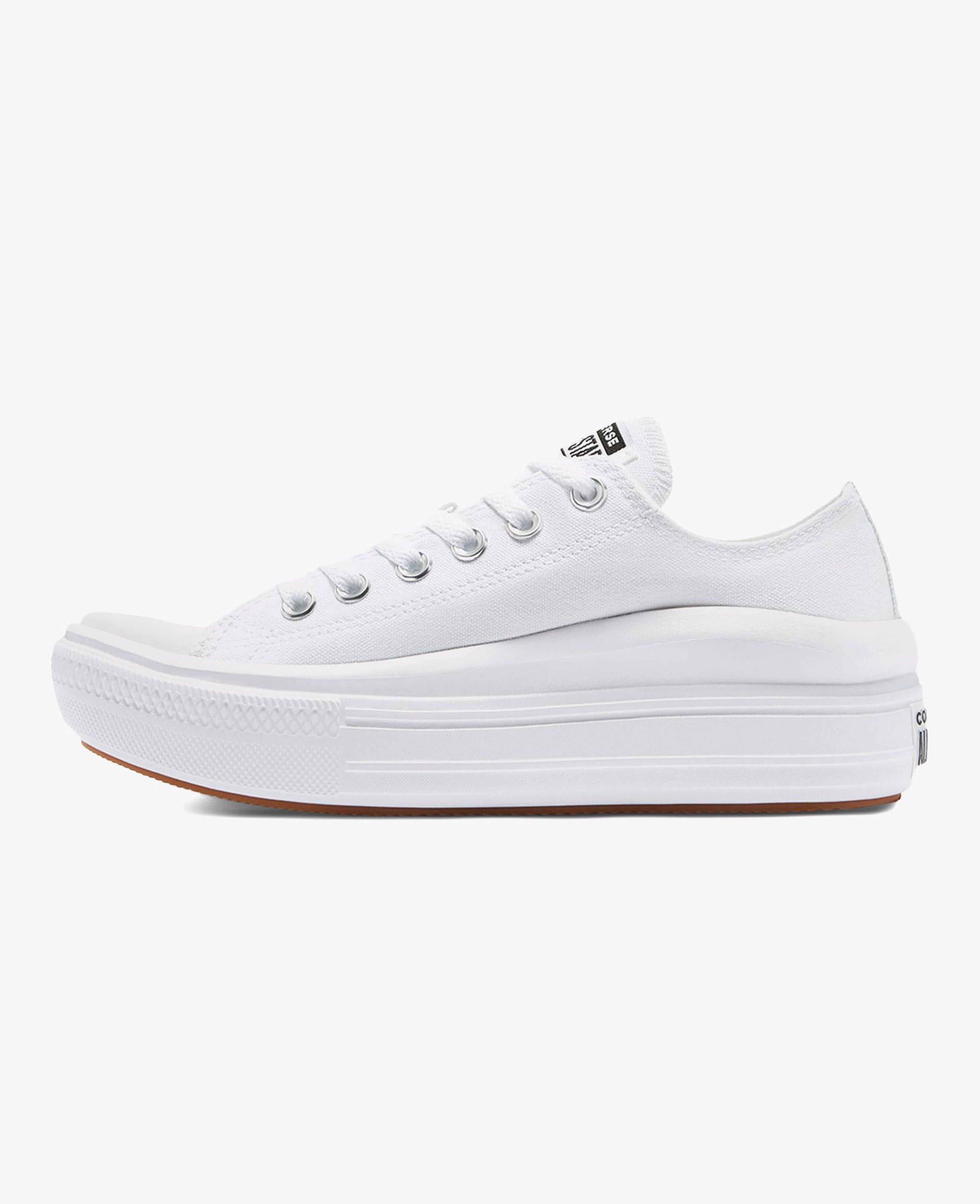 Converse Chuck Taylor All Star Move Low Platform Unisex Beyaz Sneaker