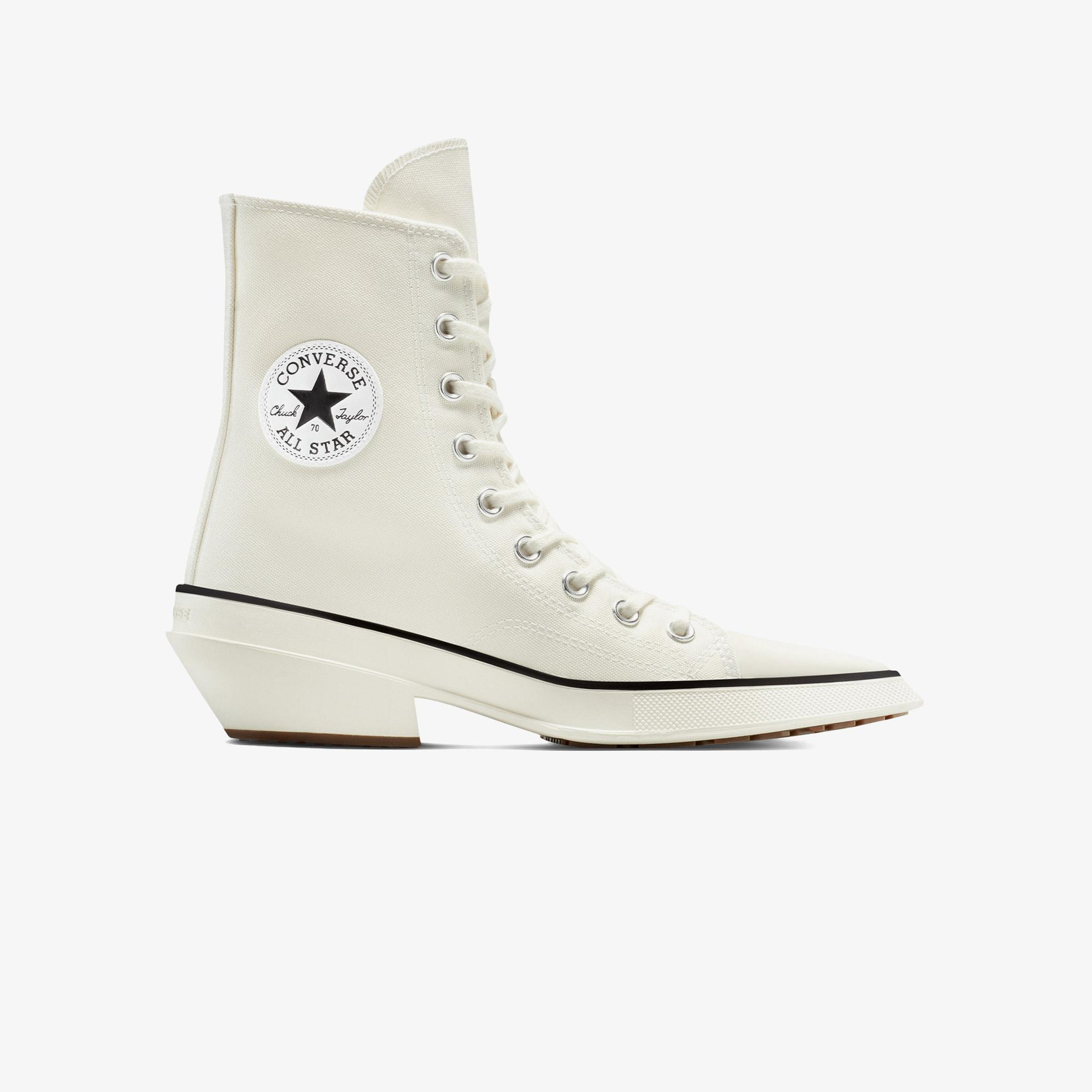 Converse Chuck De Luxe Kadın Krem Bot