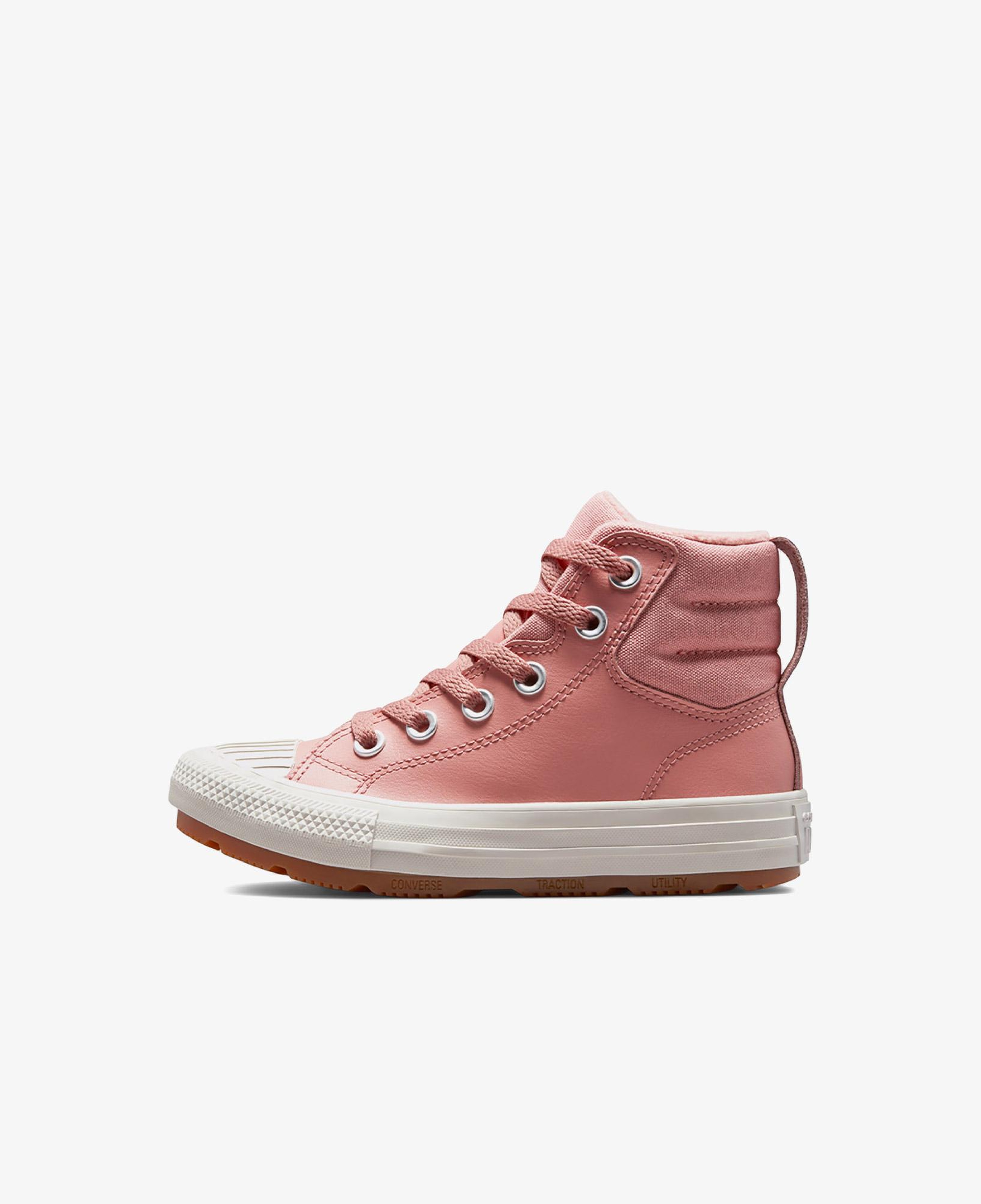 Converse Chuck Taylor All Star Berkshire Çocuk Pembe Deri Bot