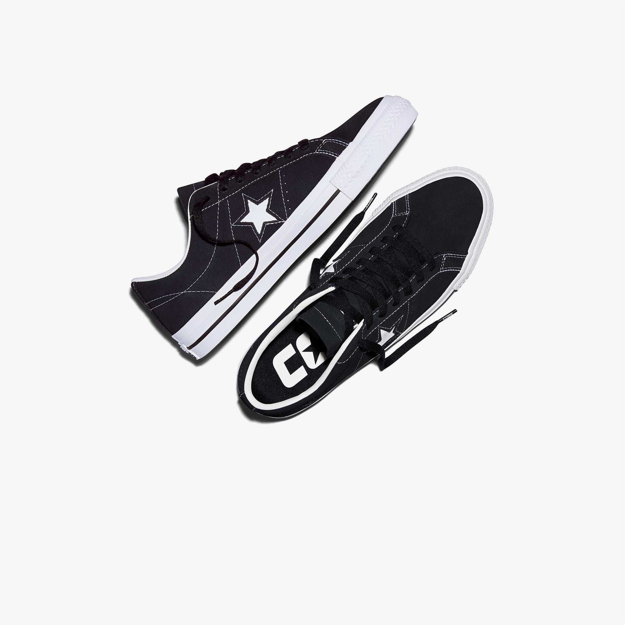Converse Cons One Star Pro Unisex Siyah Süet Sneaker