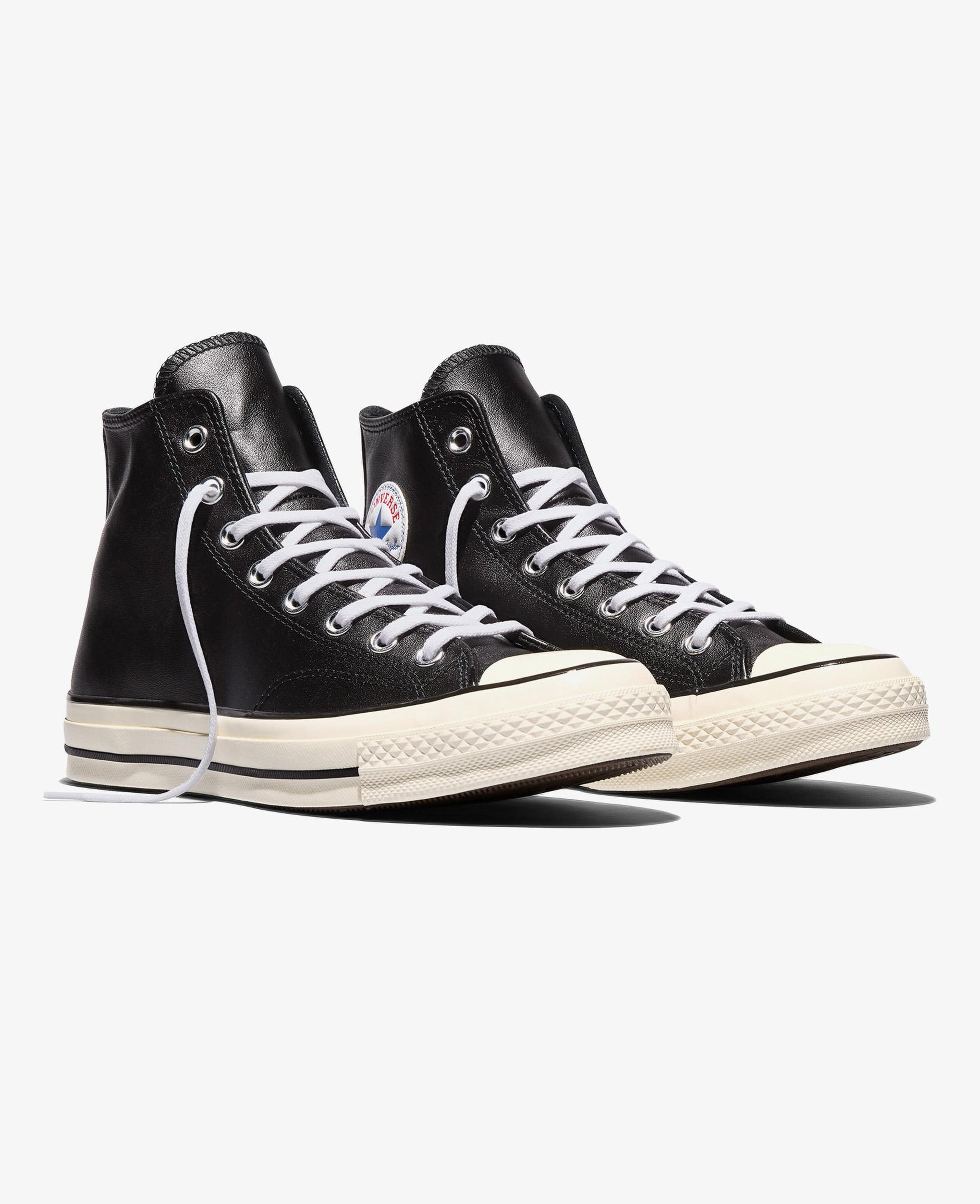 Converse Chuck 70 Unisex Siyah Deri Sneaker