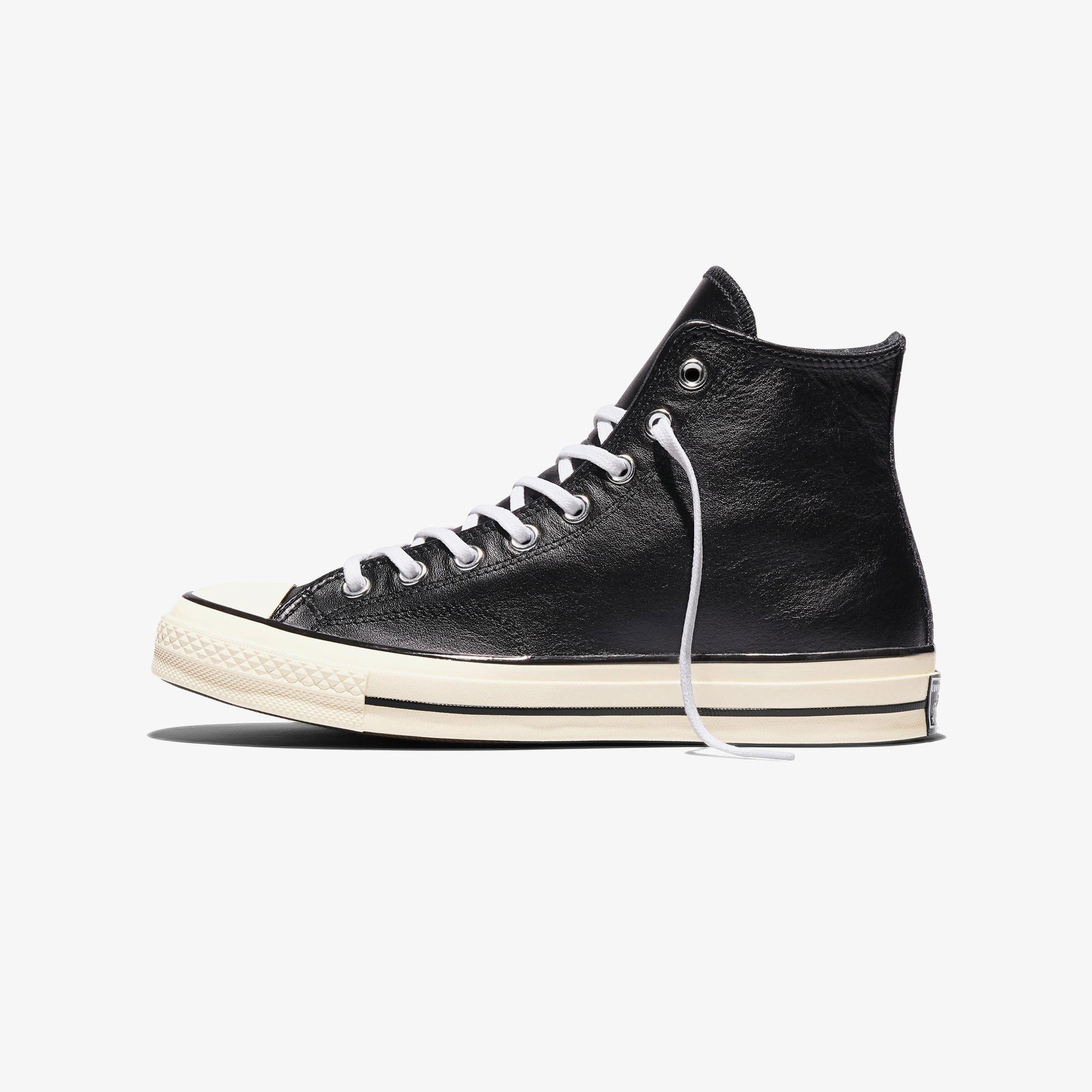 Converse Chuck 70 Unisex Siyah Deri Sneaker
