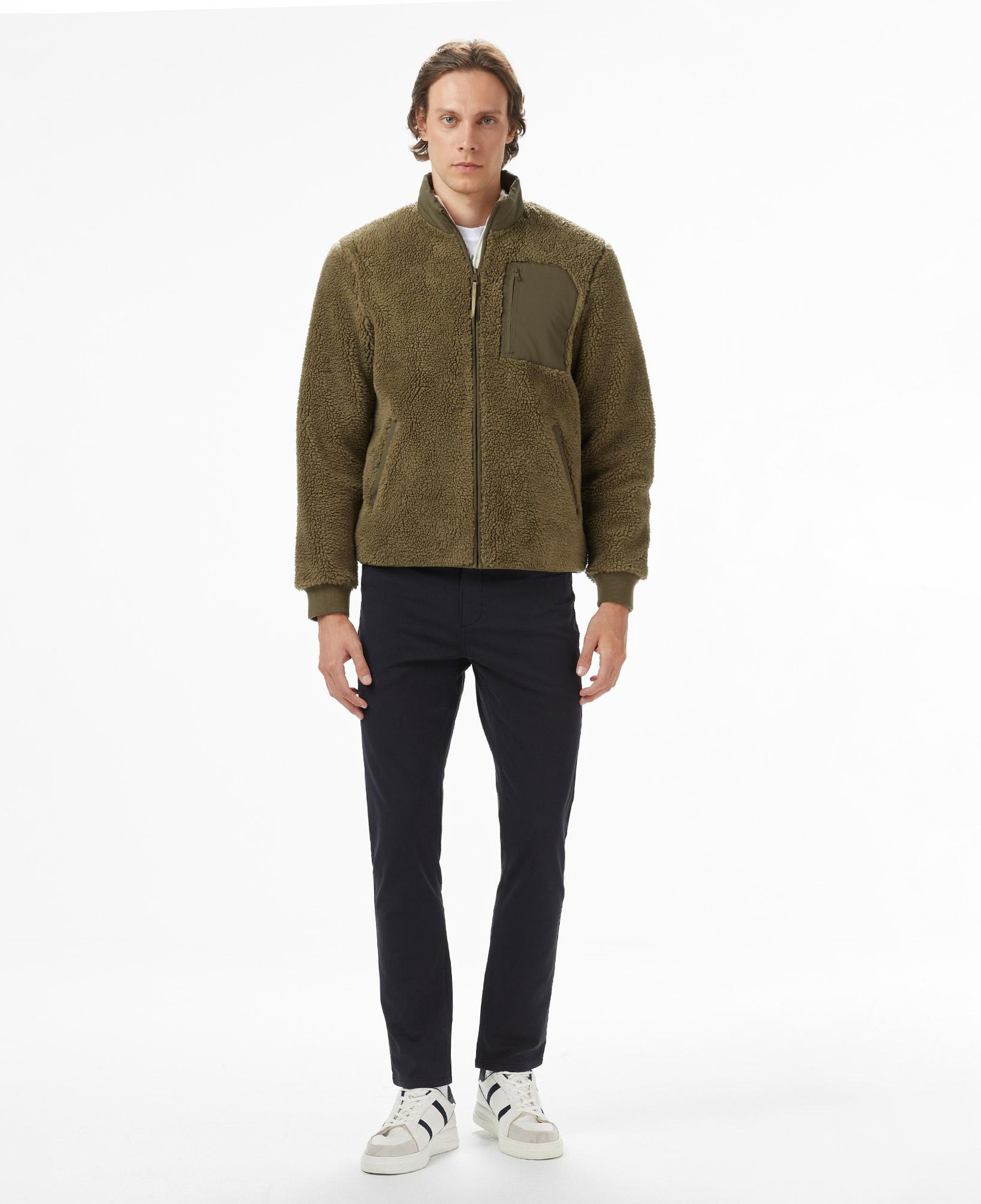 Nautica Erkek Yeşil Regular Fit Mont