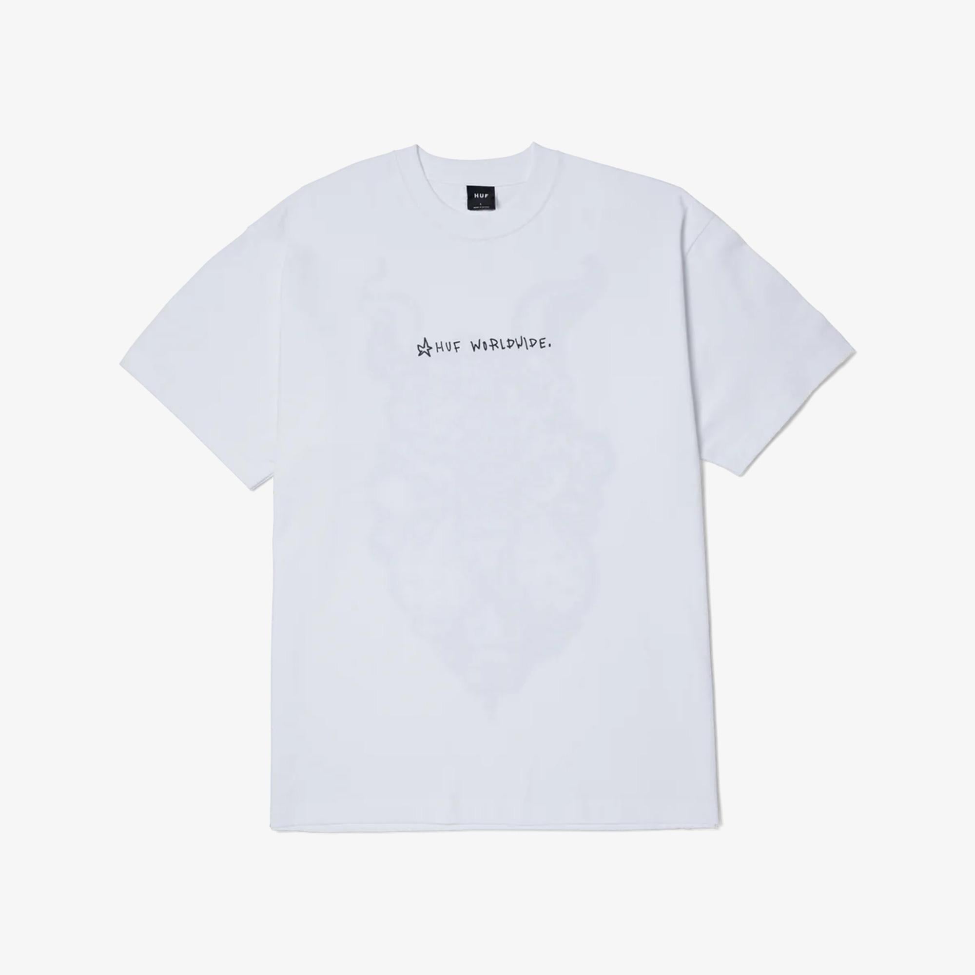 Huf Ferrell Erkek Beyaz T-Shirt