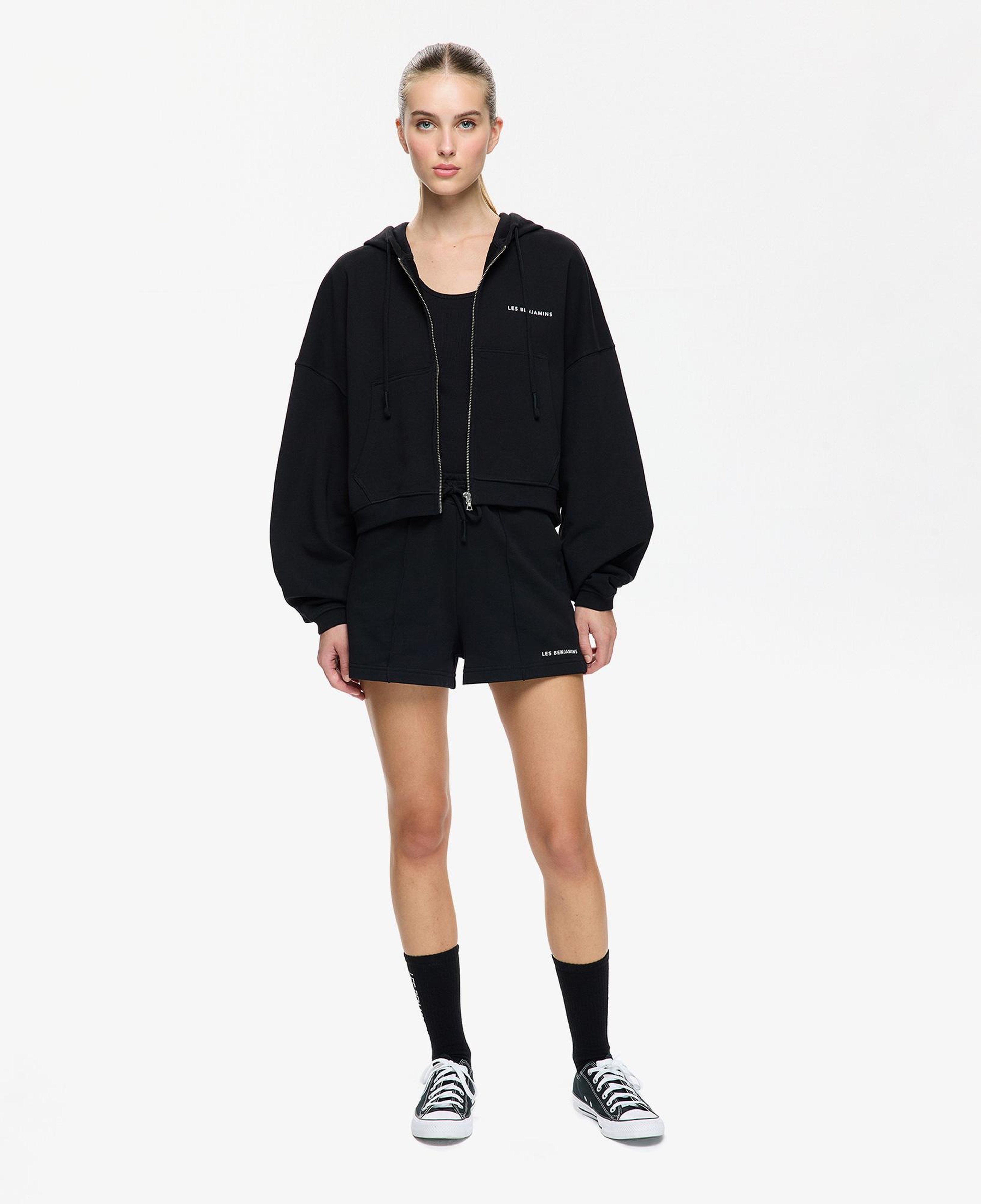 Les Benjamins Kadın Siyah Sweatshirt