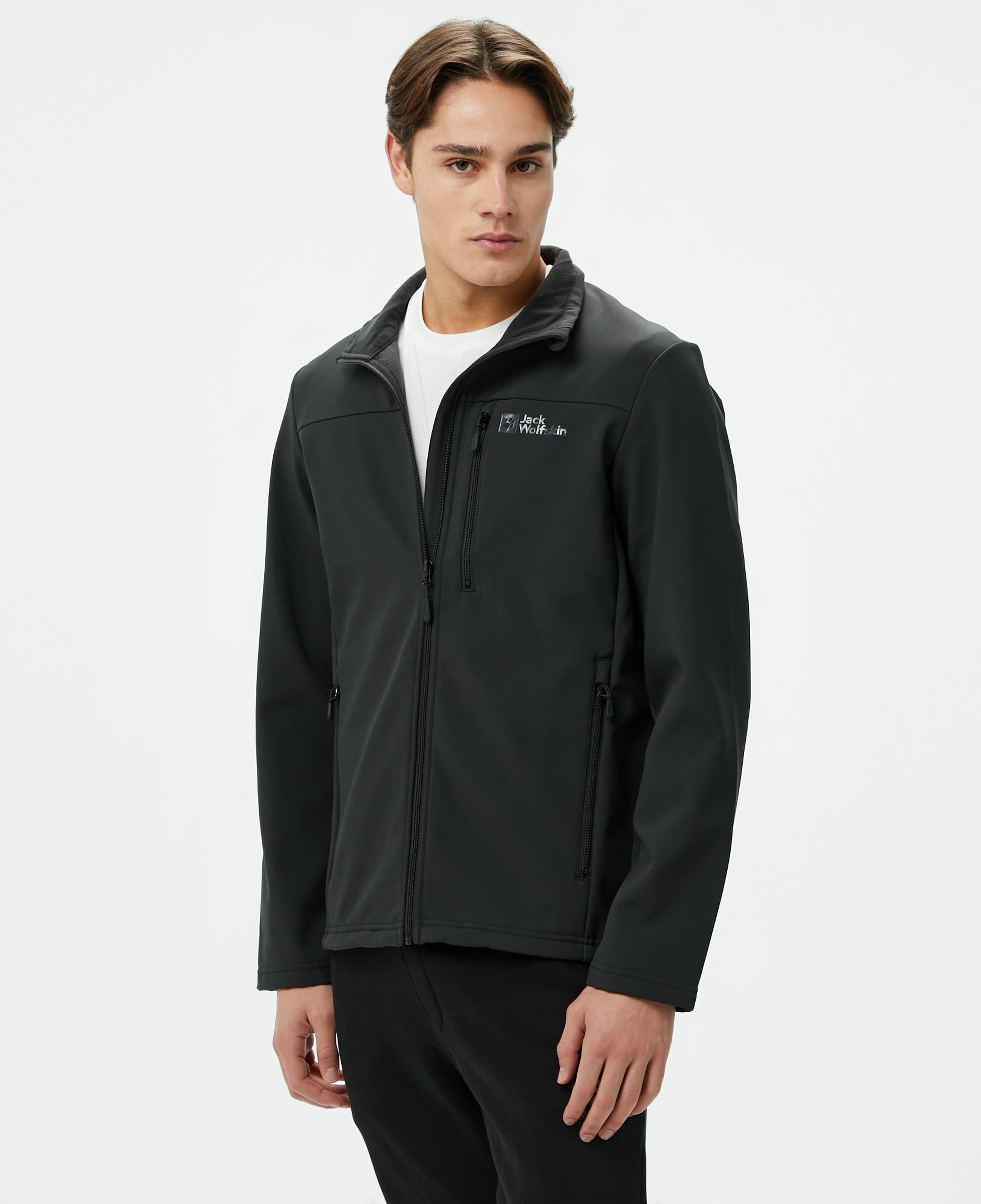 Jack Wolfskin Whirlwind Erkek Siyah Outdoor Ceket