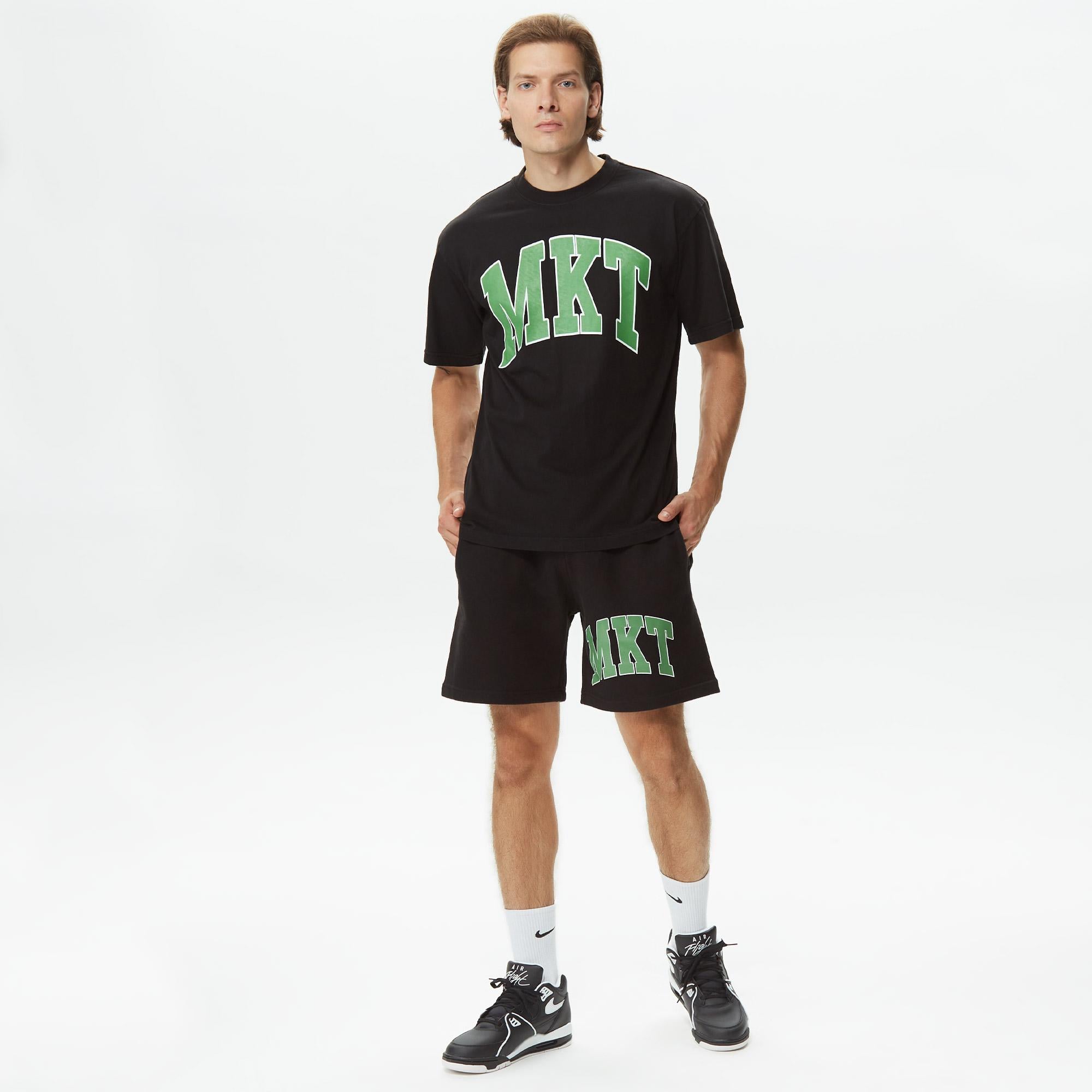 Market MKT Arc Erkek Siyah T-Shirt