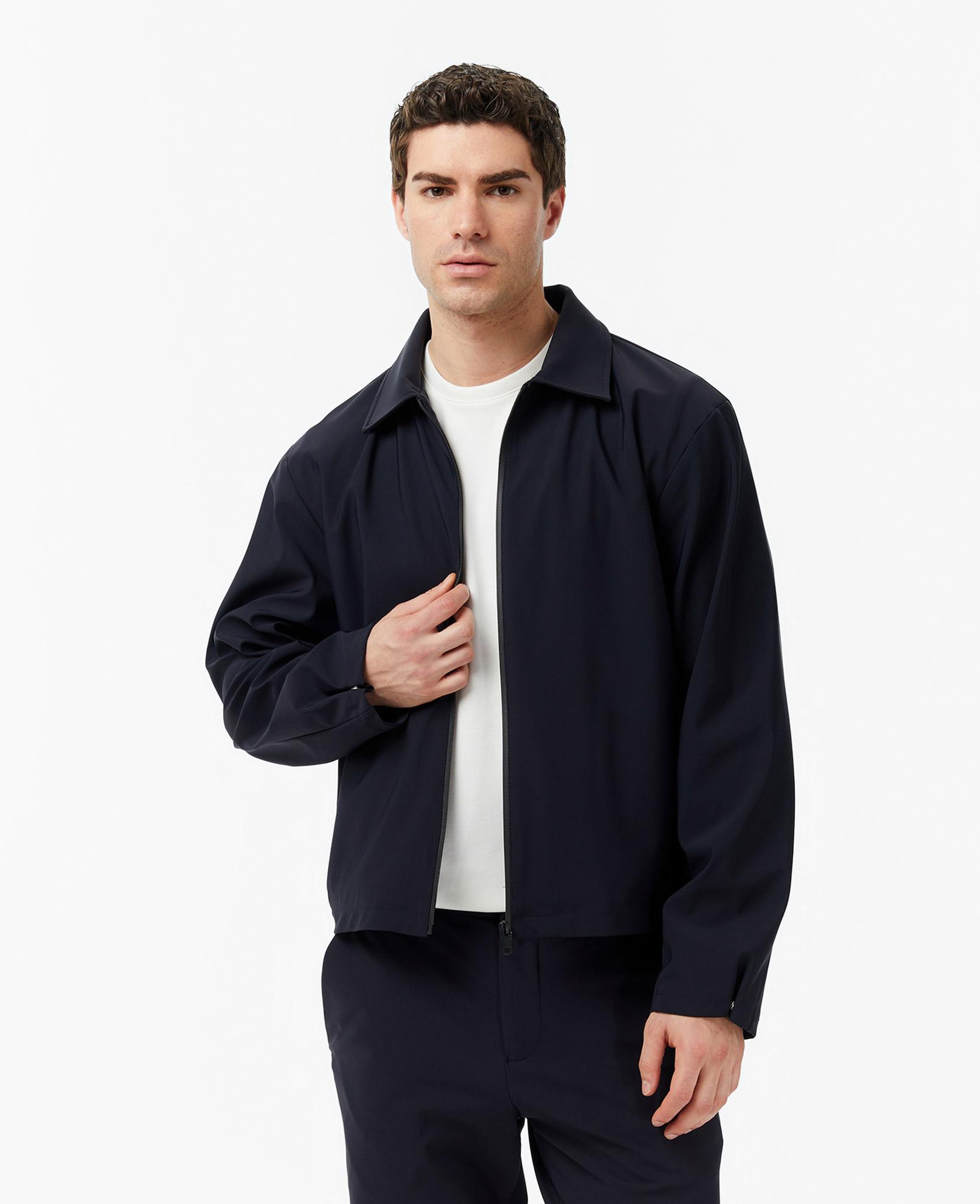 Nautica Erkek Lacivert Regular Fit Su Geçirmez Ceket