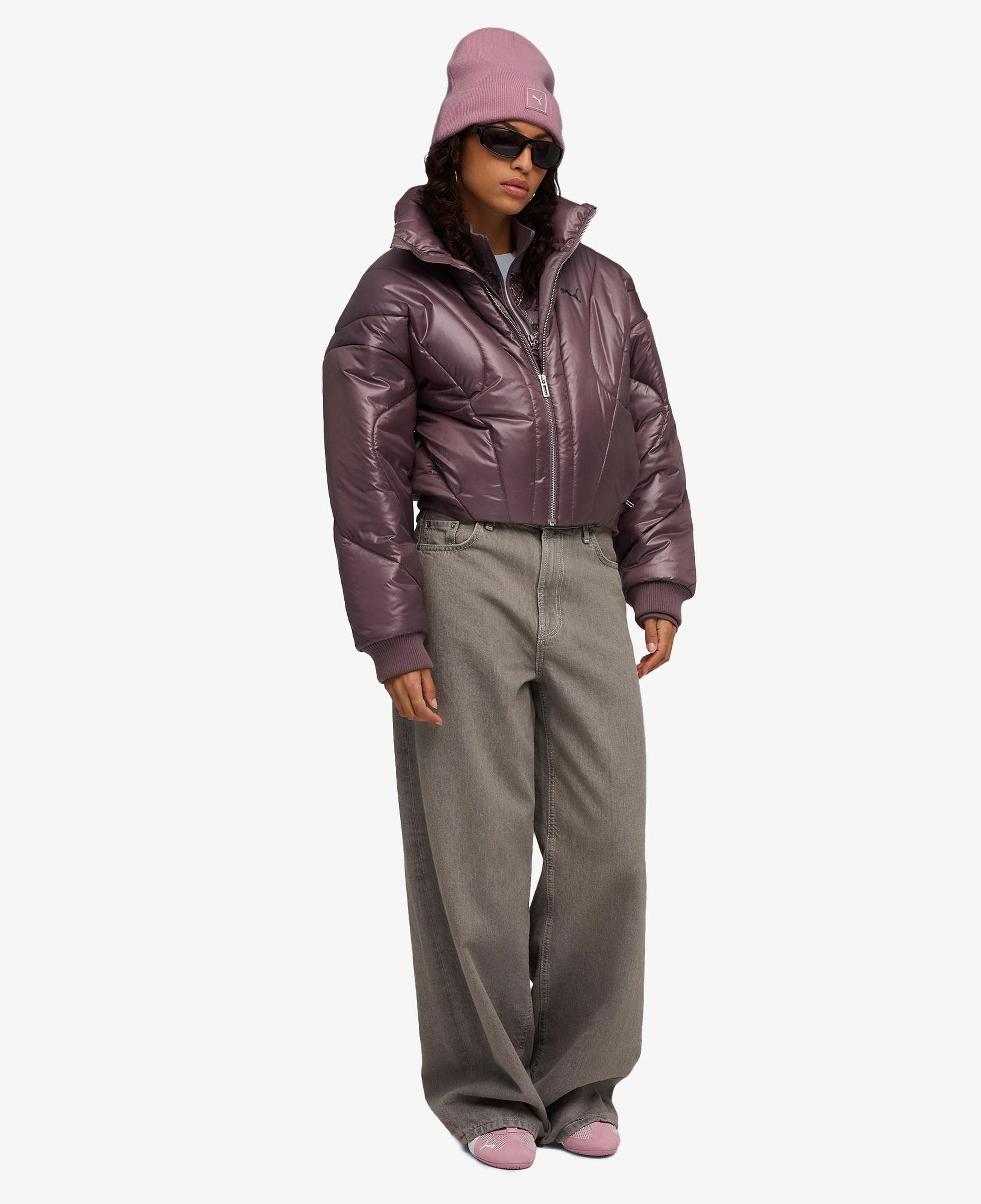 Puma Dare To Puffer Kadın Bordo Ceket