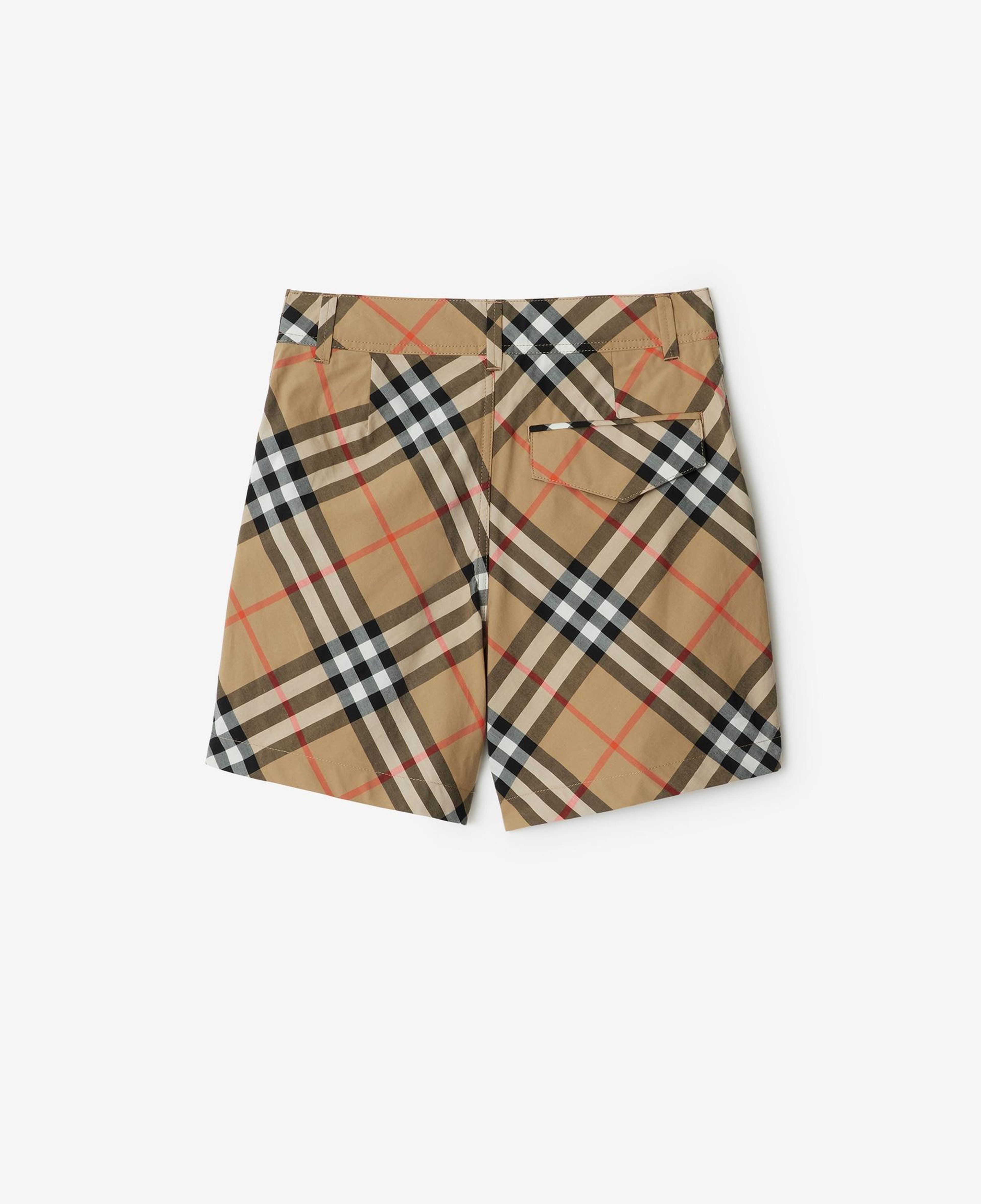Burberry Check Pamuk Çocuk Bej Şort
