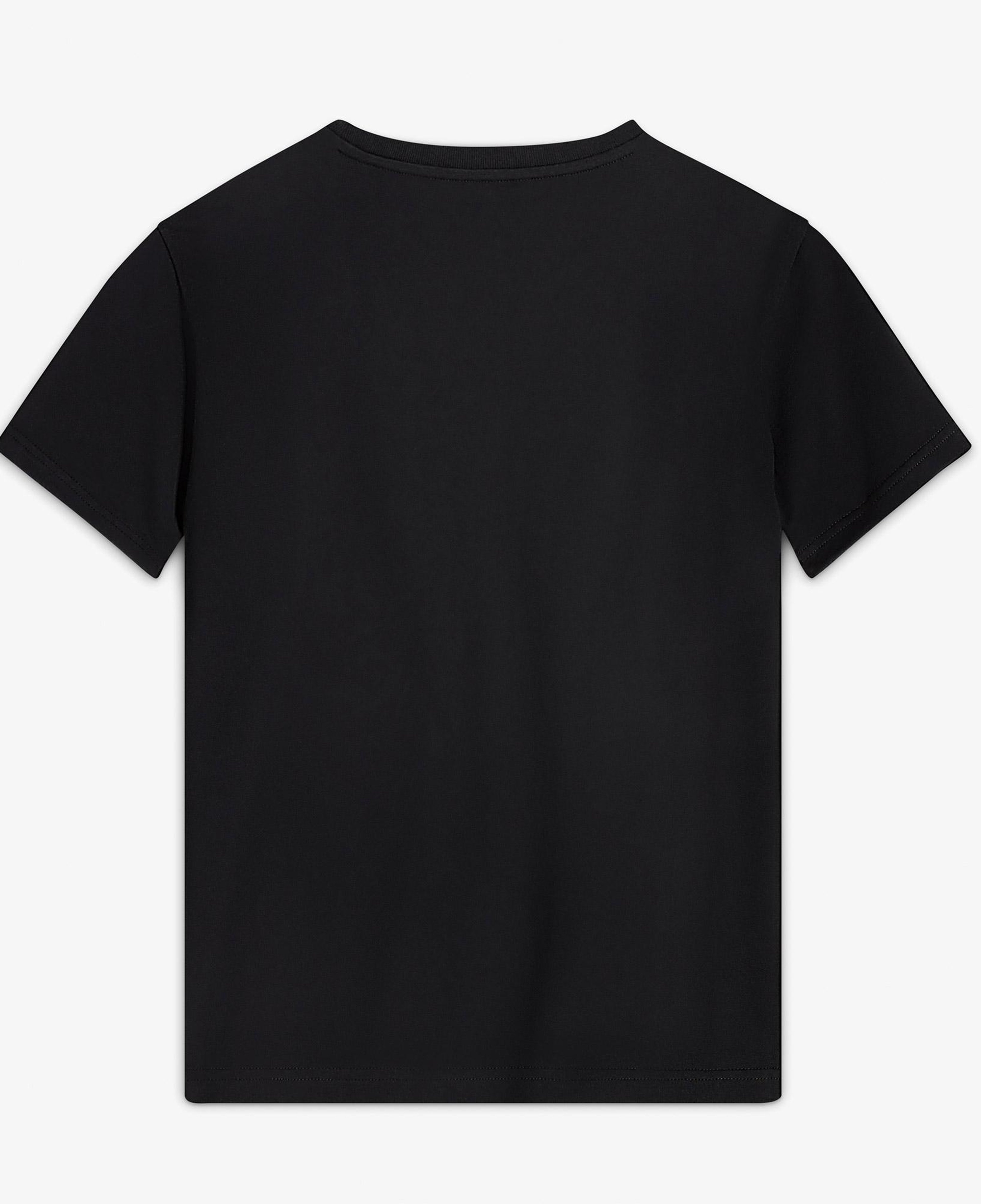Converse High Tops Kadın Nakışlı Siyah T-Shirt