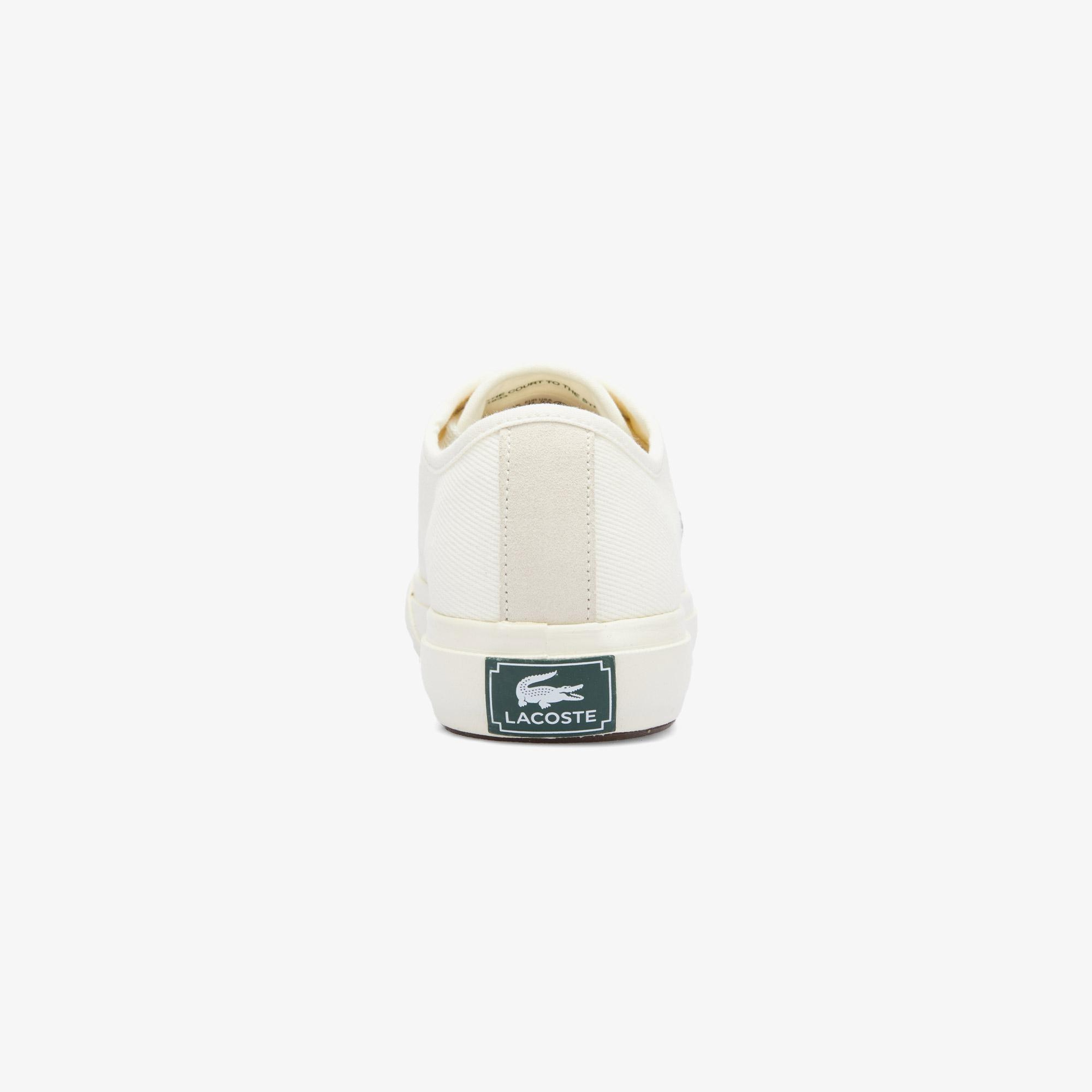Lacoste Backcourt Erkek Krem Sneaker