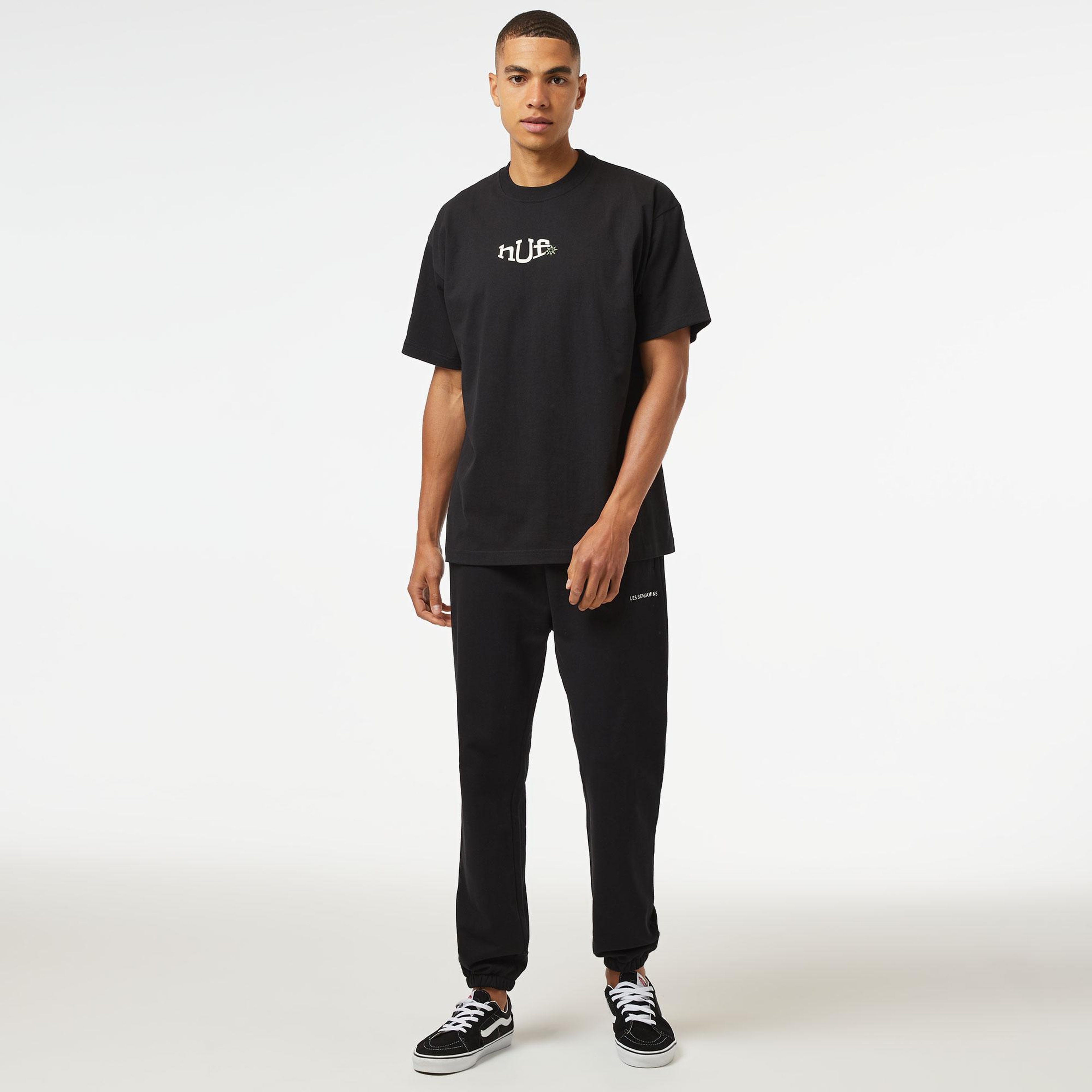 HUF Jazzy Grooves S/S Erkek Siyah T-Shirt