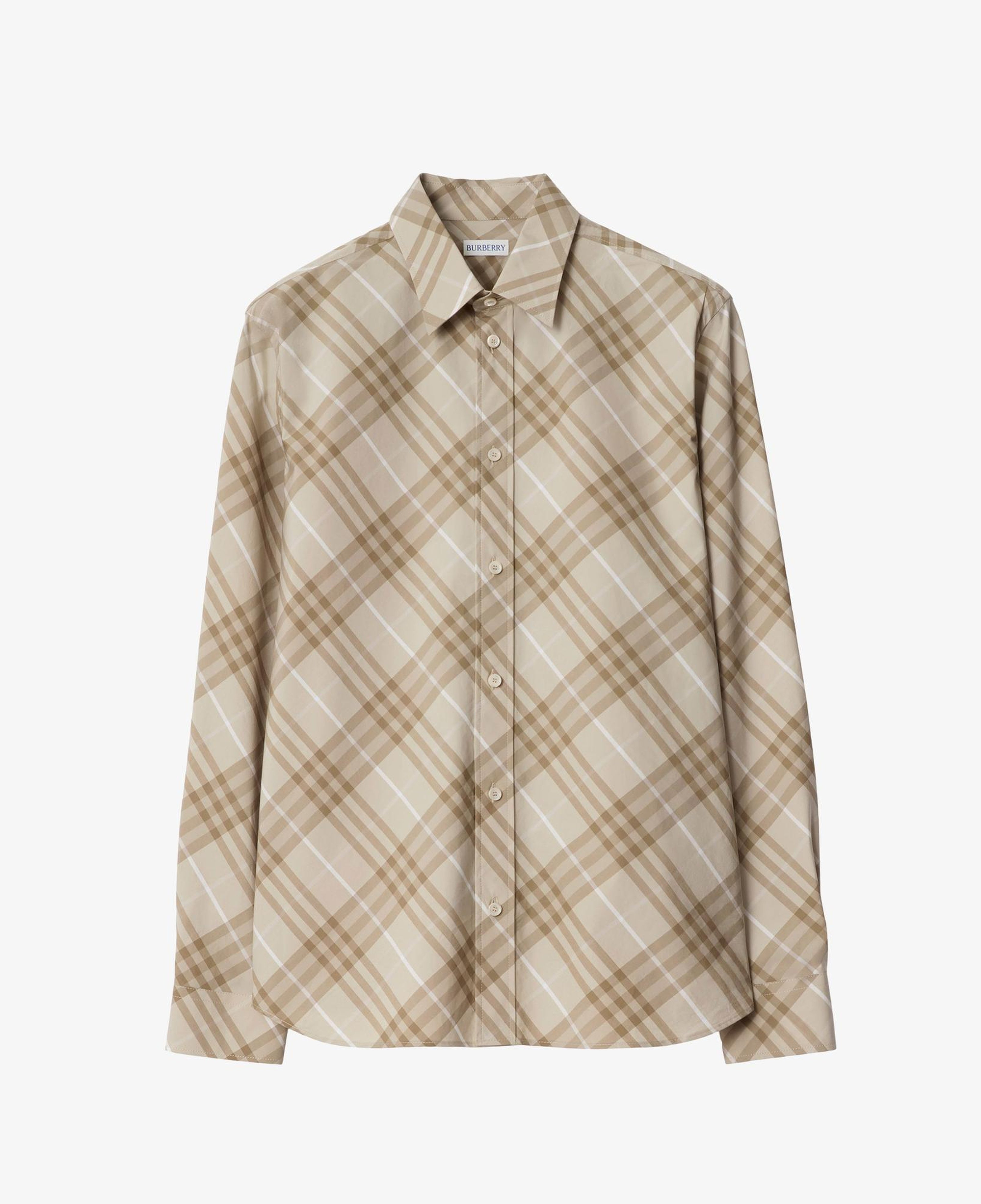 Burberry Robert Erkek Krem Gömlek
