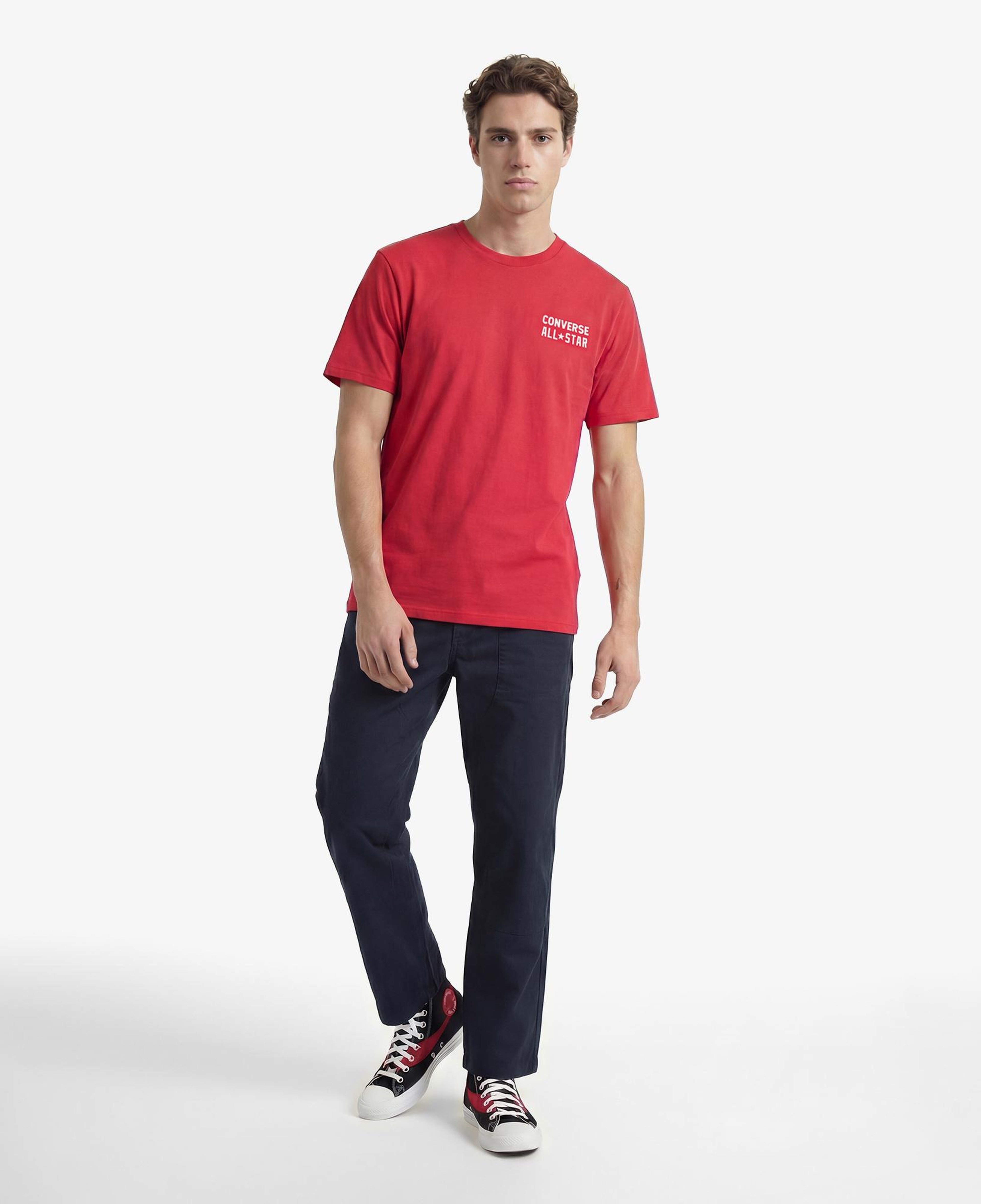 Converse Retro Chuck Taylor Erkek Kırmızı T-Shirt