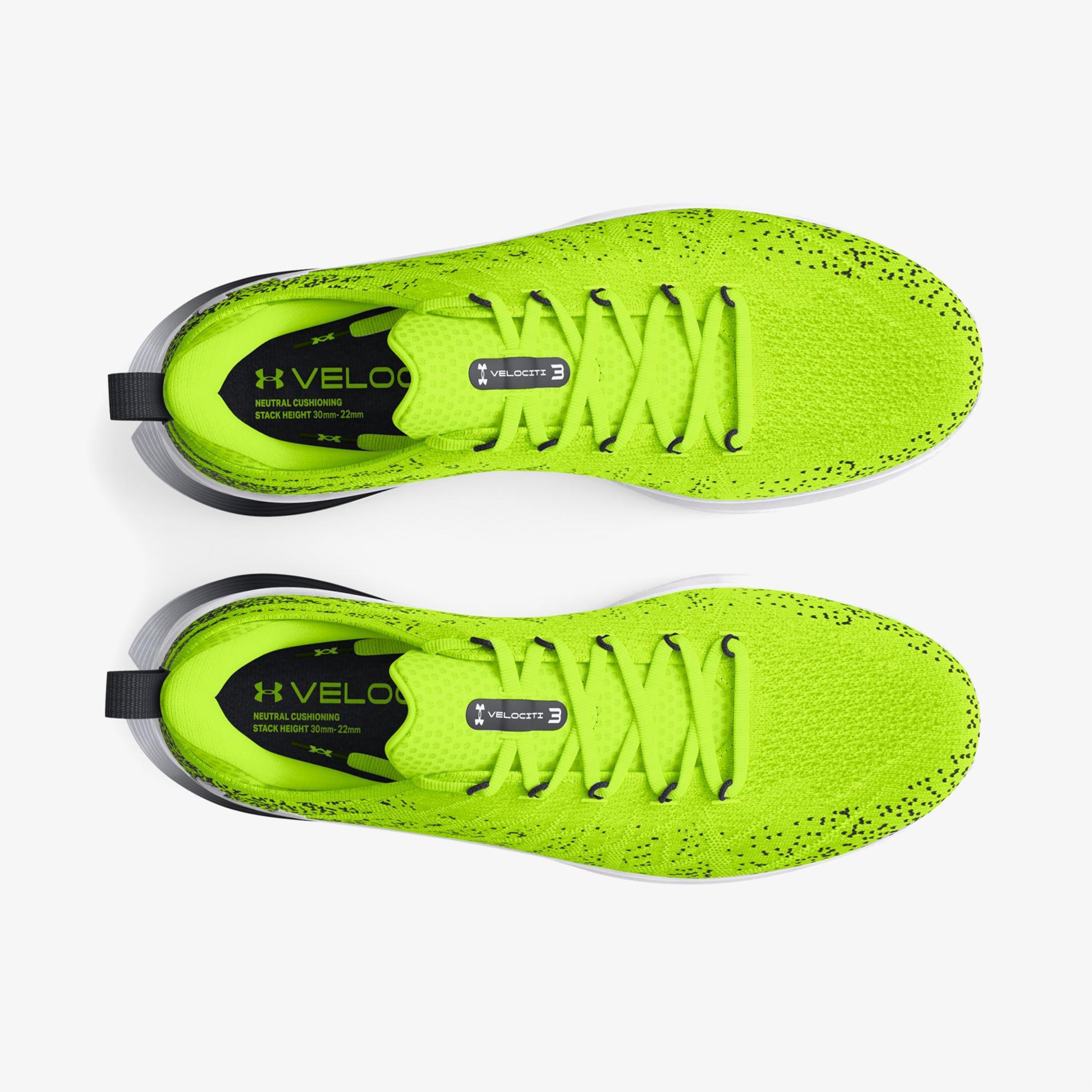 Under Armour Velociti 3 Erkek Sarı Koşu Ayakkabısı