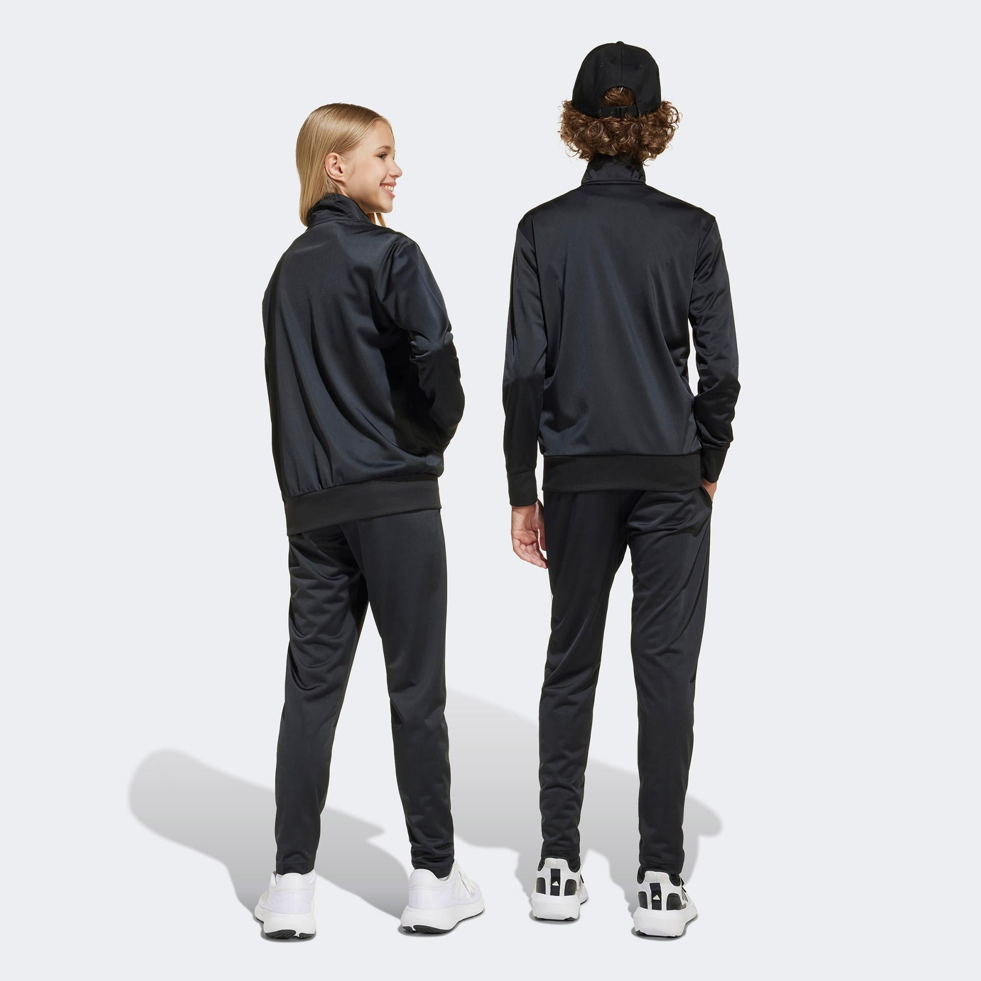 adidas Essentials Climacool Çocuk Siyah Eşofman Takımı