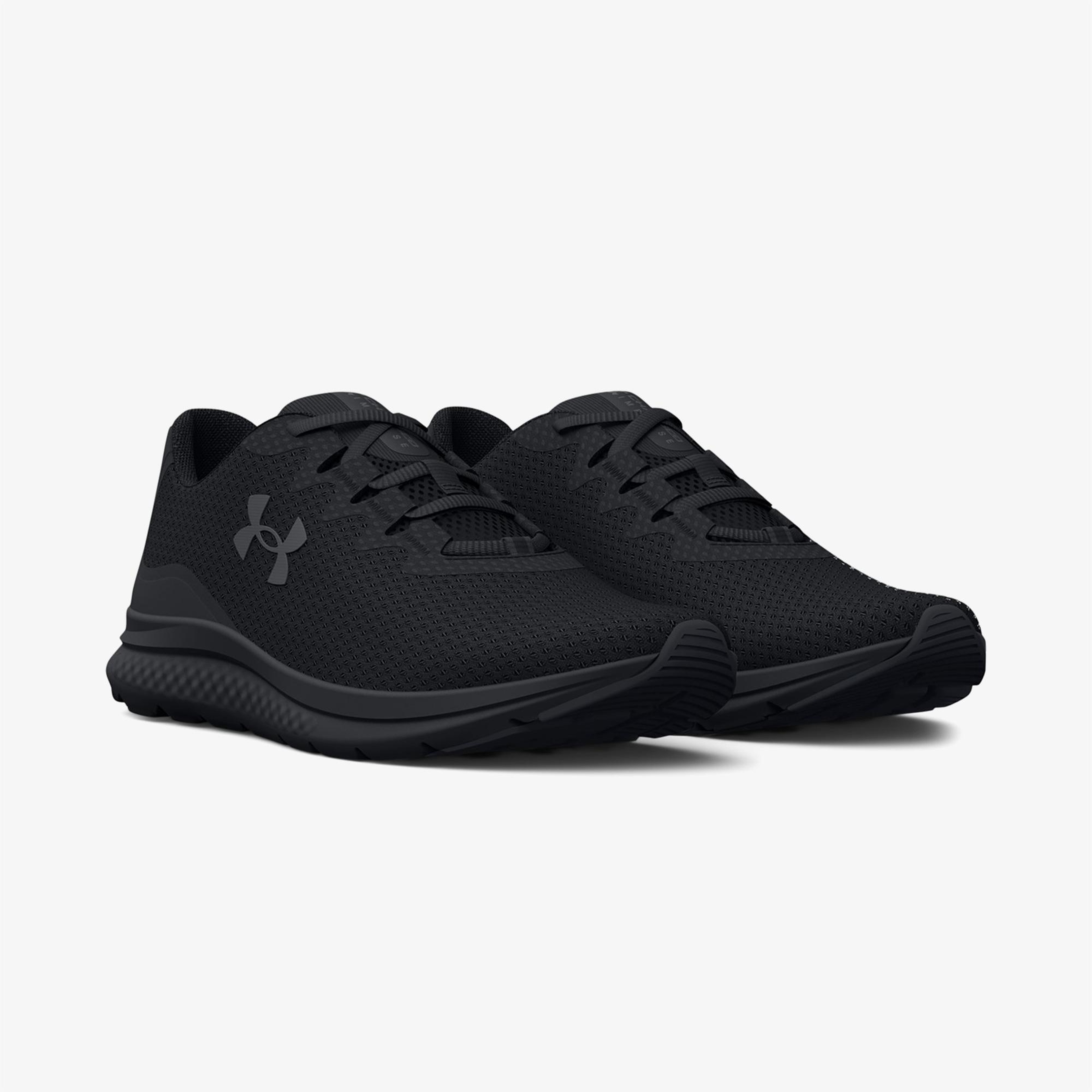 Under Armour Charged Impulse 3 Erkek Siyah Koşu Ayakkabısı