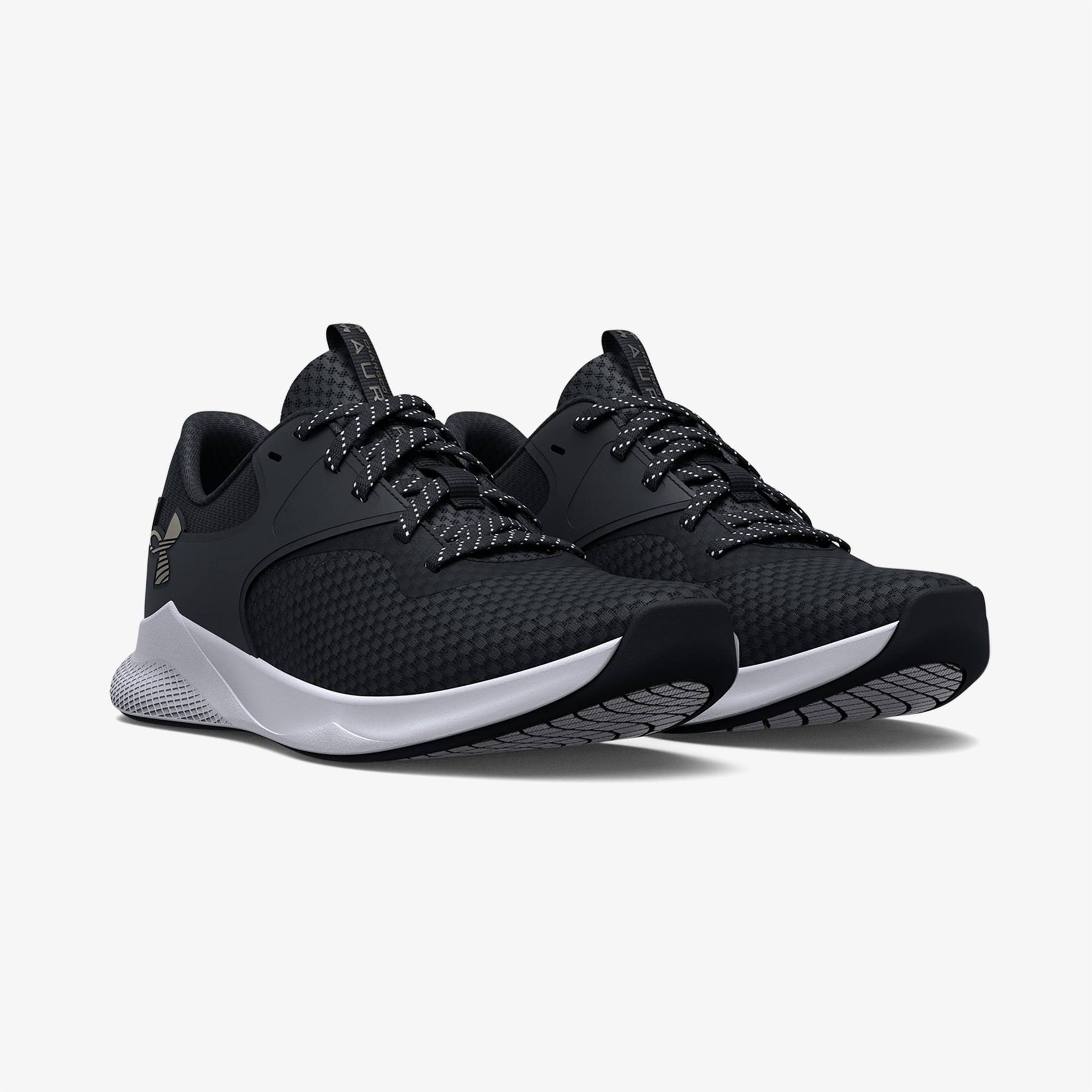 Under Armour Charged Aurora 2 Unisex Siyah Antrenman Ayakkabısı