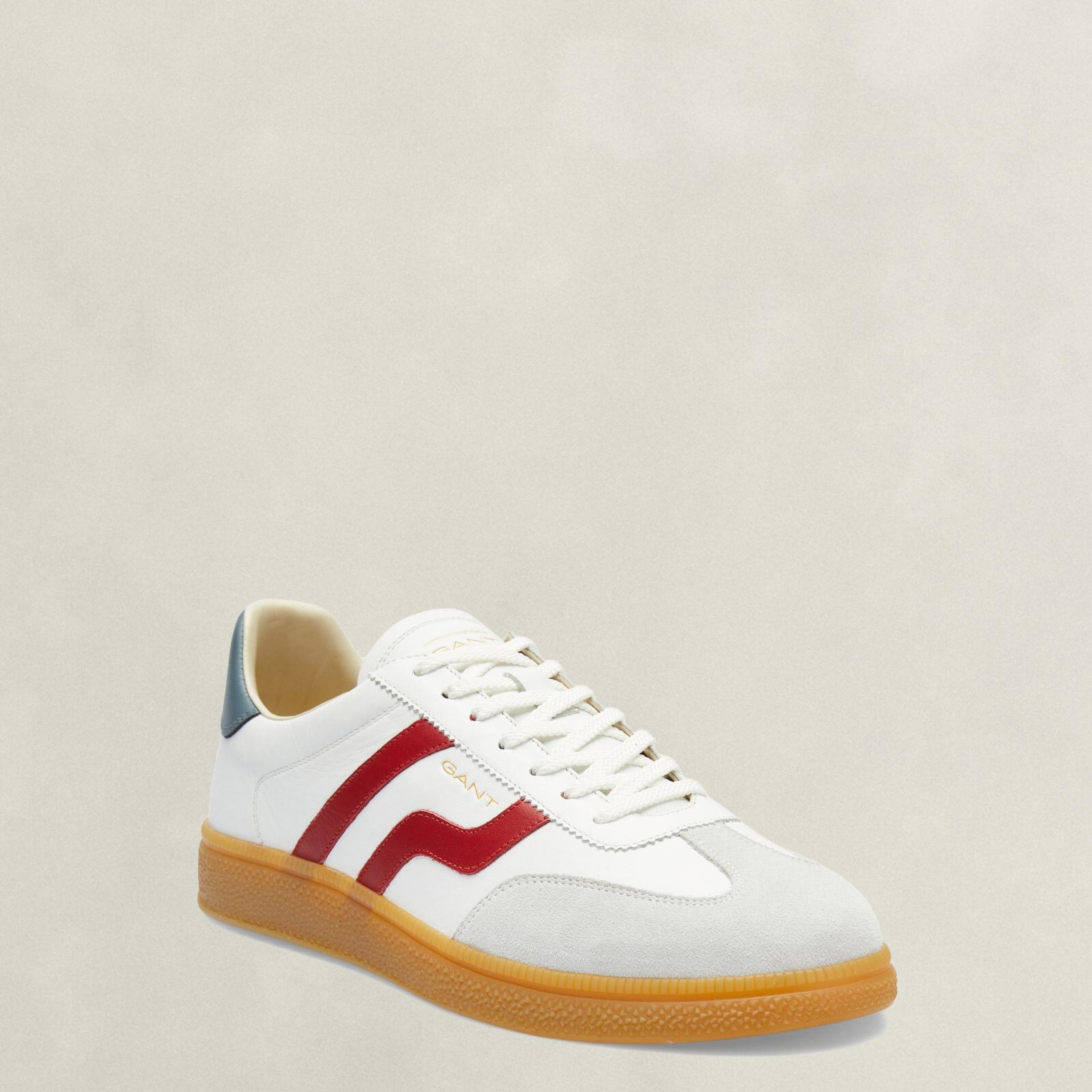 GANT Erkek Beyaz Süet Cuzmo Sneaker
